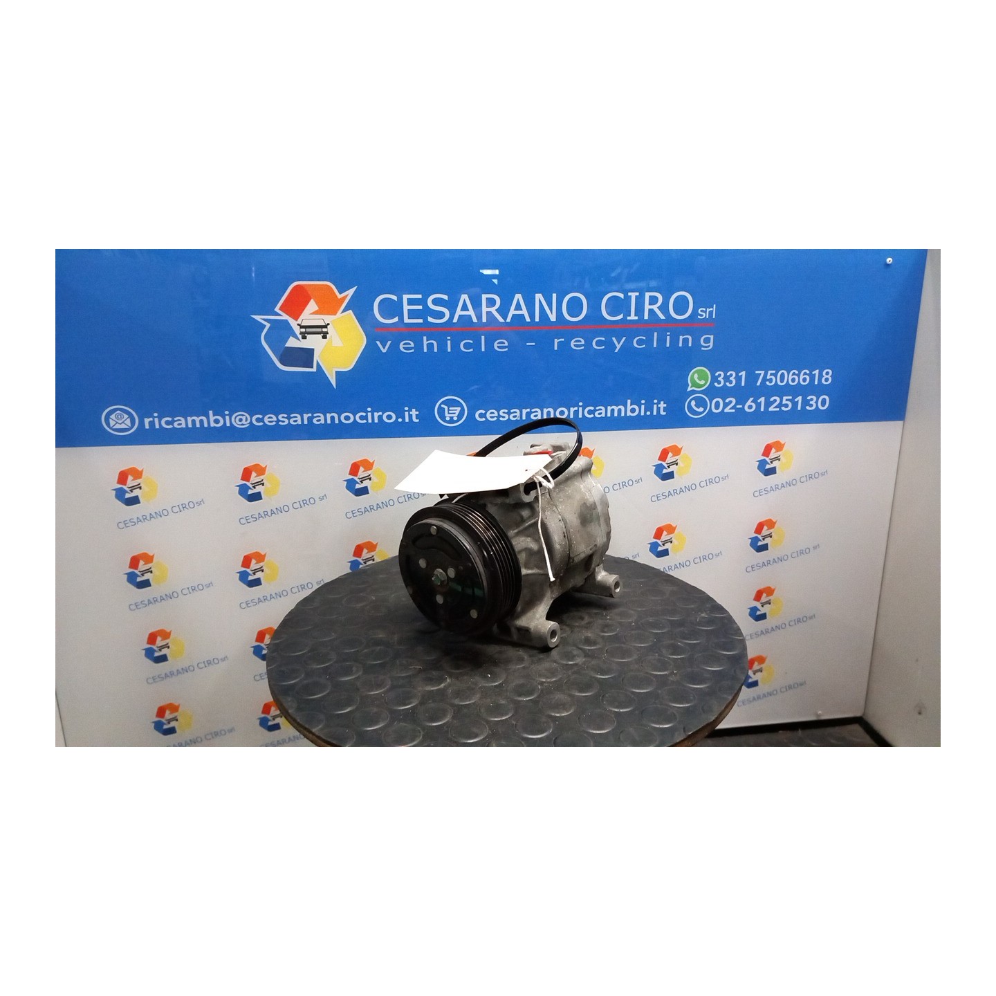 COMPRESSORE A/C 019 FIAT 500 (3P) (07/07-01/15) 169A4000 51747318