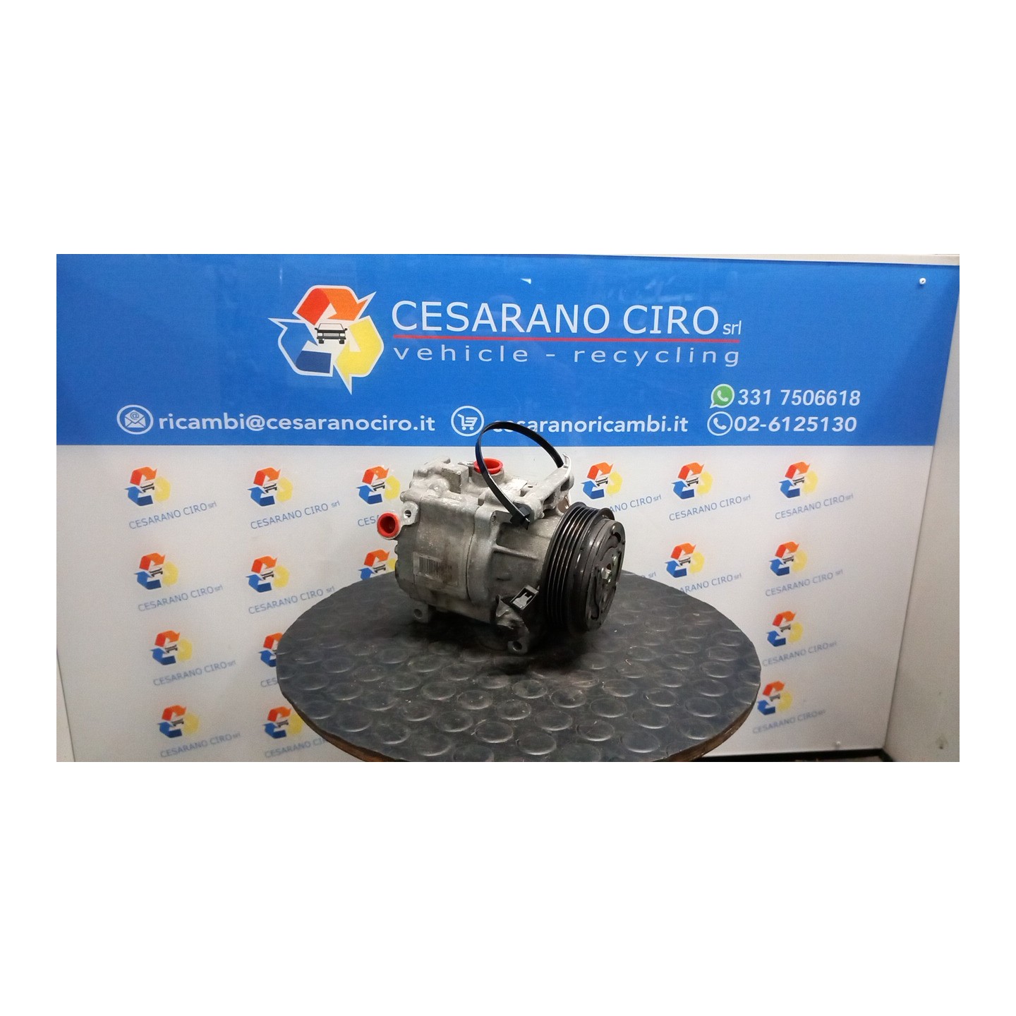 COMPRESSORE A/C 019 FIAT 500 (3P) (07/07-01/15) 169A4000 51747318