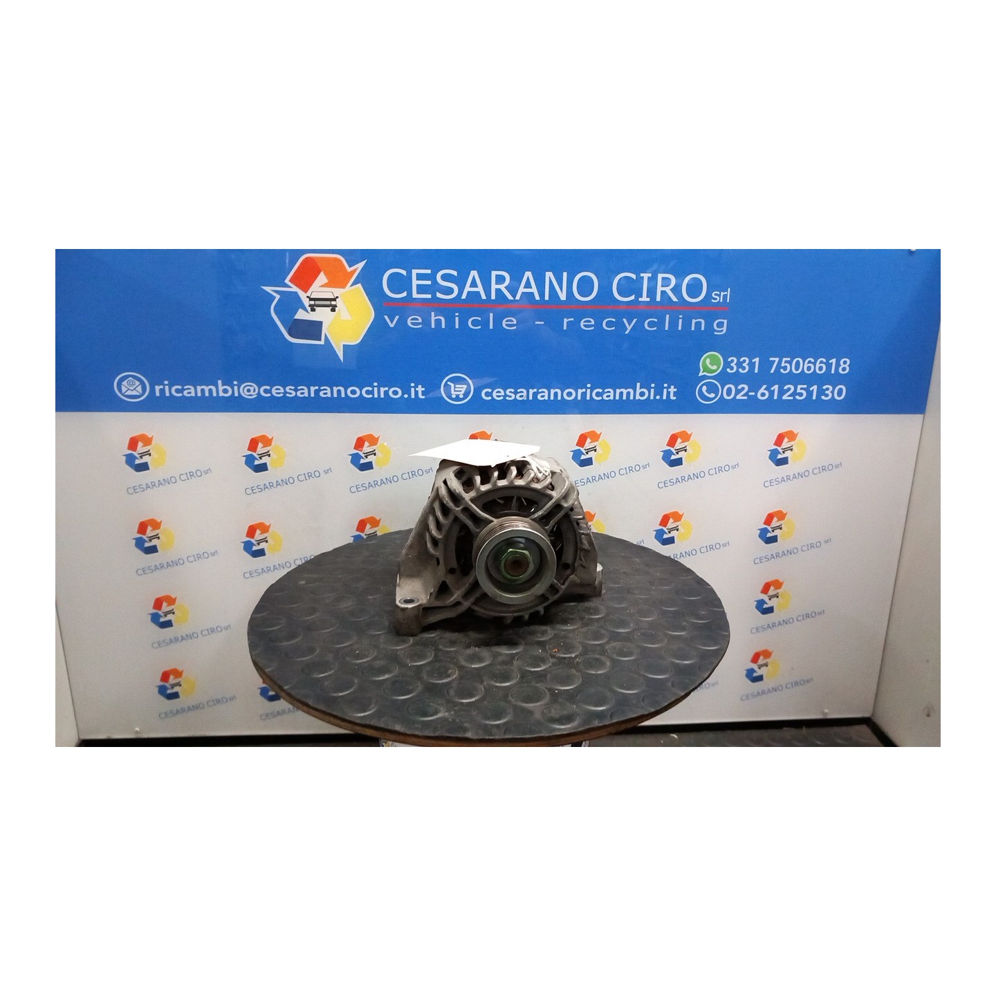 ALTERNATORE 70AMP 020 FIAT 500 (3P) (07/07-01/15) 169A4000 52003536