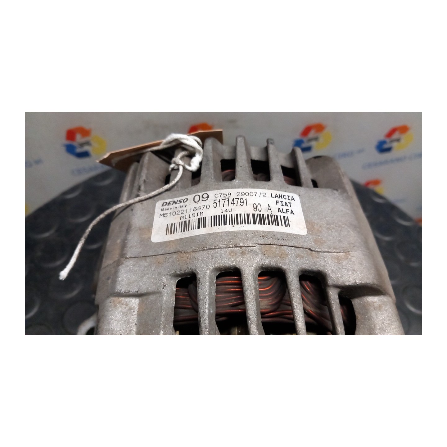 ALTERNATORE 70AMP 020 FIAT 500 (3P) (07/07-01/15) 169A4000 52003536