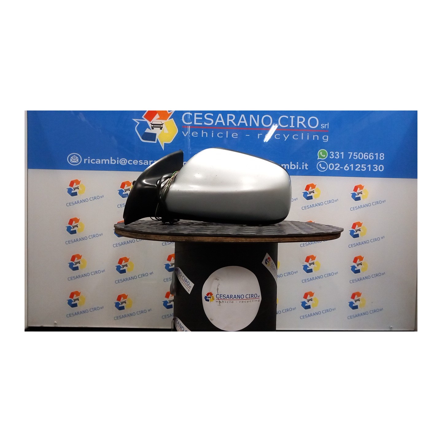 RETROVISORE EST. REGOLAZ. ELETTR. RIPIEGHEVOLE SX. 060 PEUGEOT 307 (04/01-12/06) RHY 8149VV
