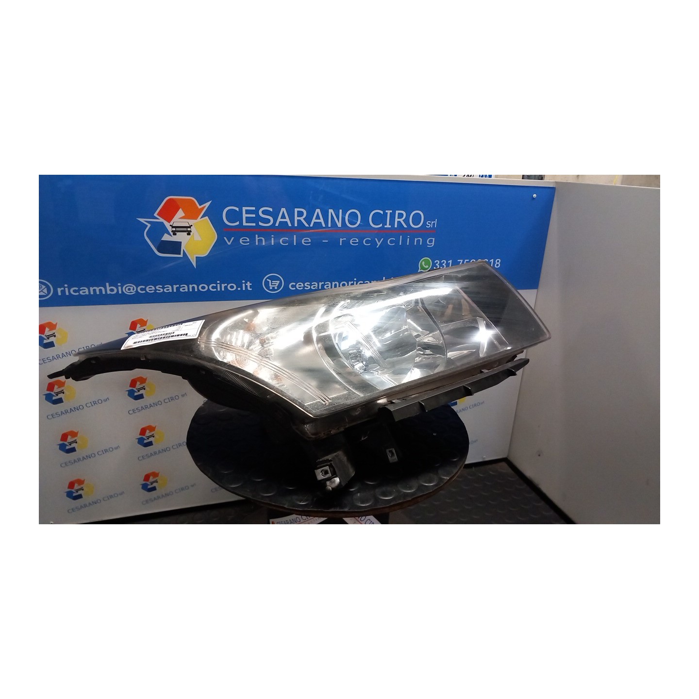 PROIETTORE DX. 066 CHEVROLET (DAEWOO) CRUZE (J300) (04/09-12/14) Z20S1 96828235