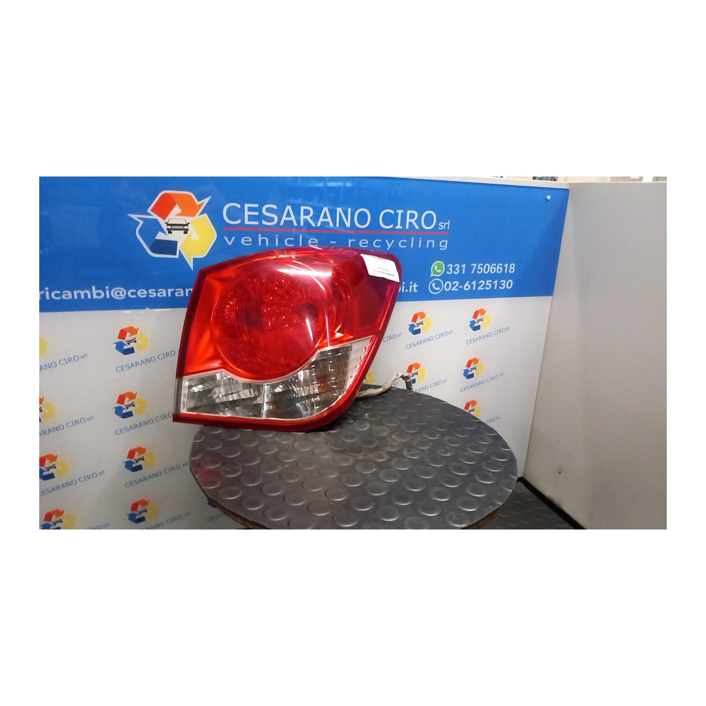 FANALE POST. PARTE EST. DX. 067 CHEVROLET (DAEWOO) CRUZE (J300) (04/09-12/14) Z20S1 95393942