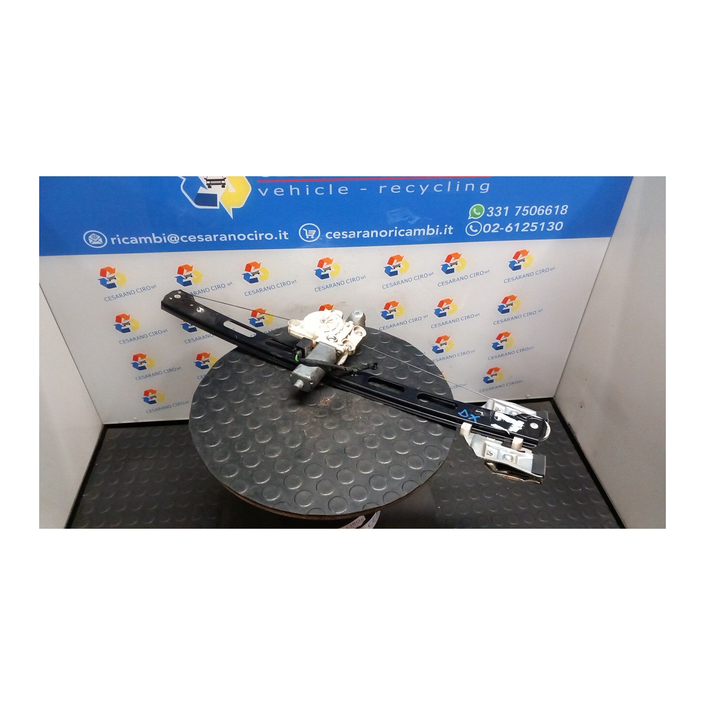 ALZACRISTALLO ELETTR. PORTA ANT. 09-01- DX. 072 MERCEDES-BENZ CLASSE A (W168) (03/01-06/04) 166960 A1687202046