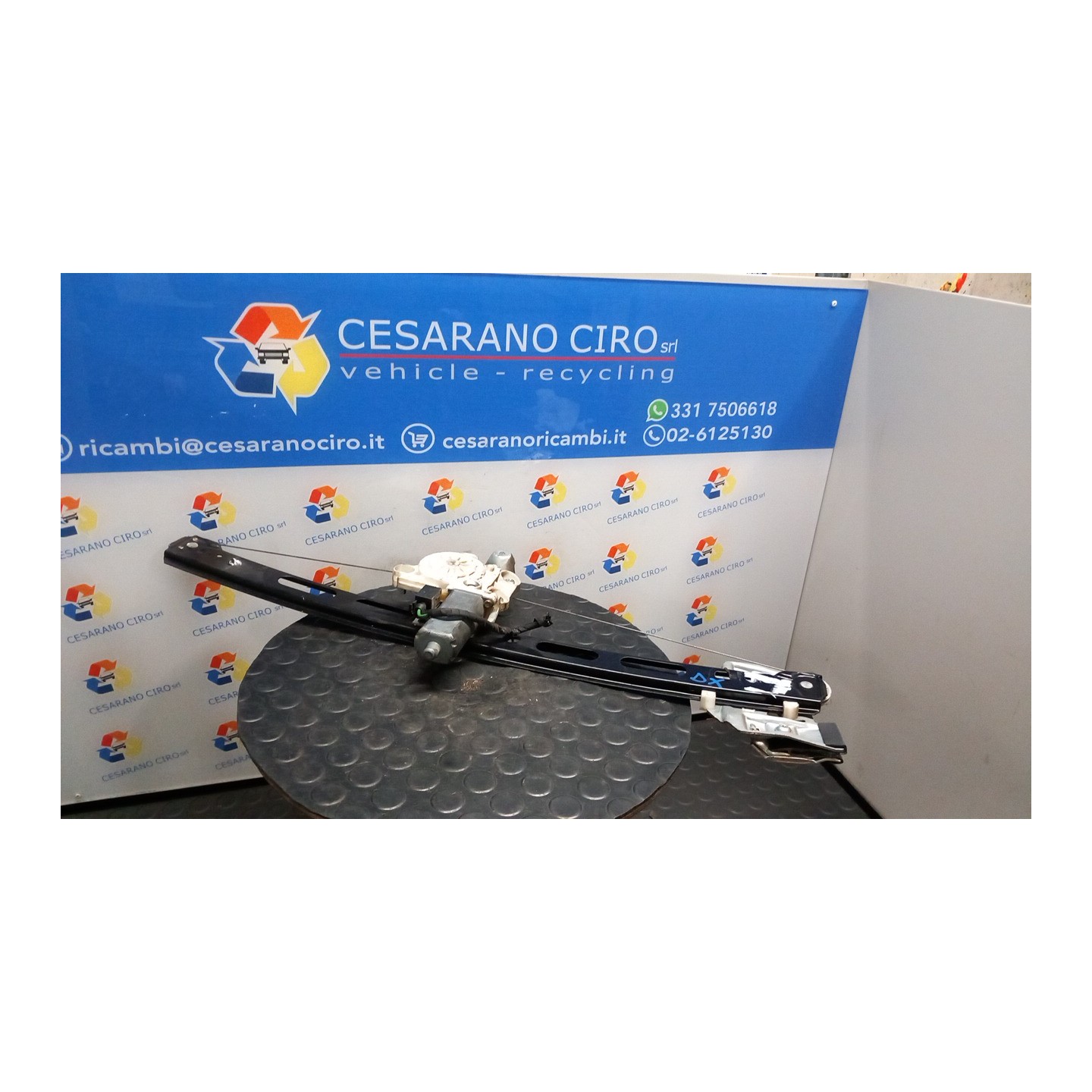 ALZACRISTALLO ELETTR. PORTA ANT. 09-01- DX. 072 MERCEDES-BENZ CLASSE A (W168) (03/01-06/04) 166960 A1687202046