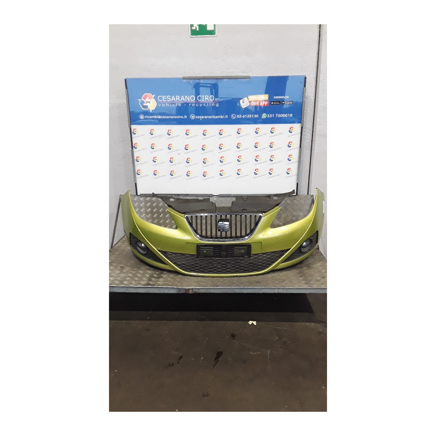 PARAURTI ANT. 006 SEAT IBIZA (6J) (05/08-03/13) CGP 6J0807217HGRU
