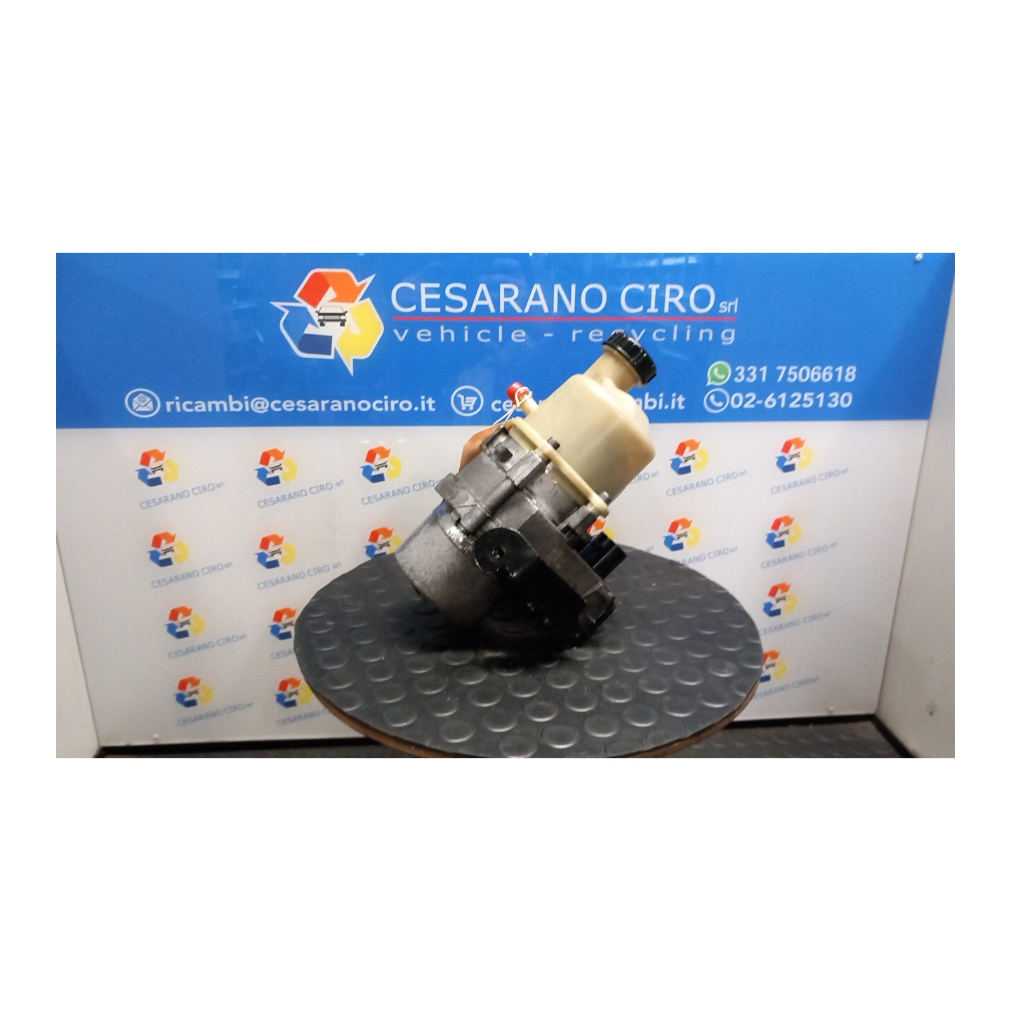 POMPA SERVOSTERZO 018 RENAULT LAGUNA 2A SERIE (03/05-09/07) F9Q17 NB4136019059003