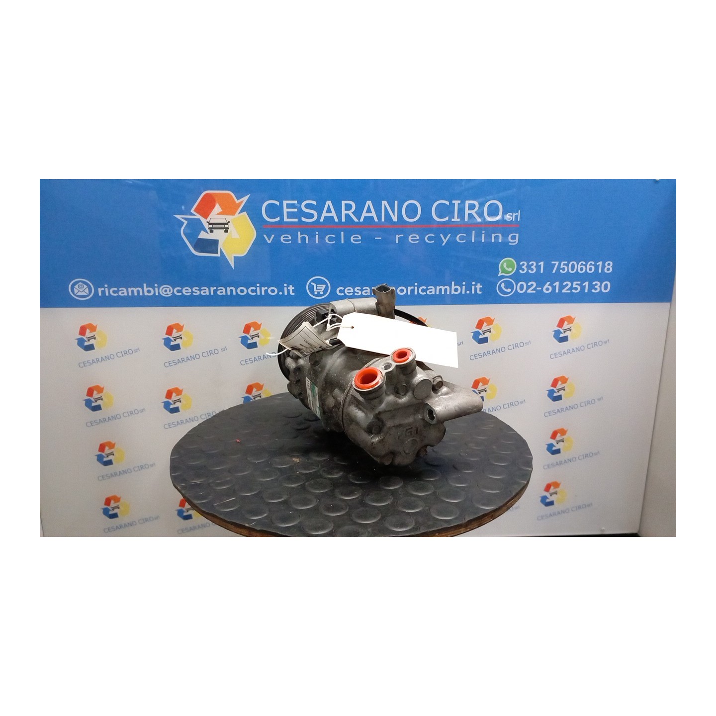 COMPRESSORE A/C 021 ALFA ROMEO MITO (X6) (06/08-06/11) 955A3000 51897475