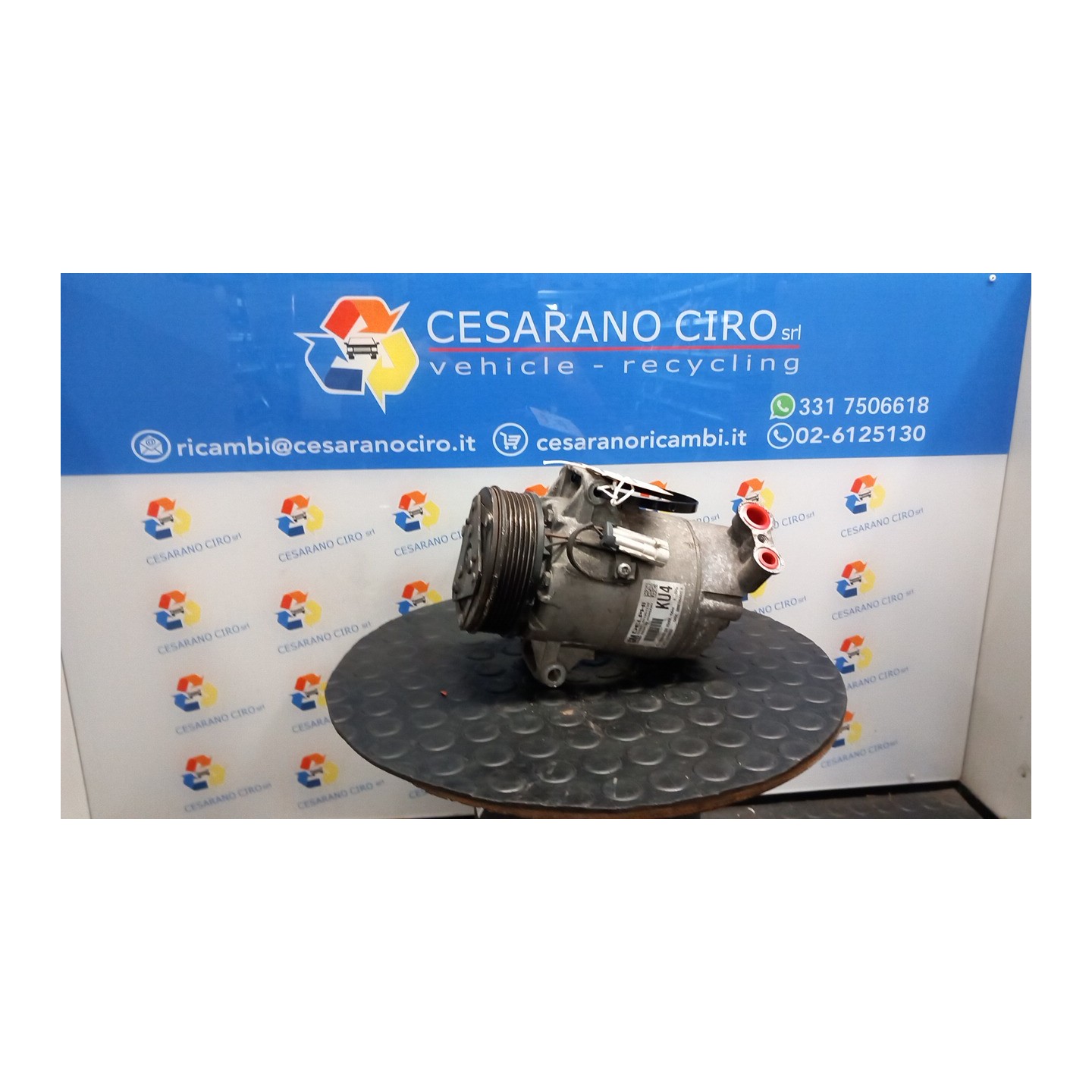 COMPRESSORE A/C 024 OPEL ZAFIRA (A05) (06/05-) Z19DTH 93196866