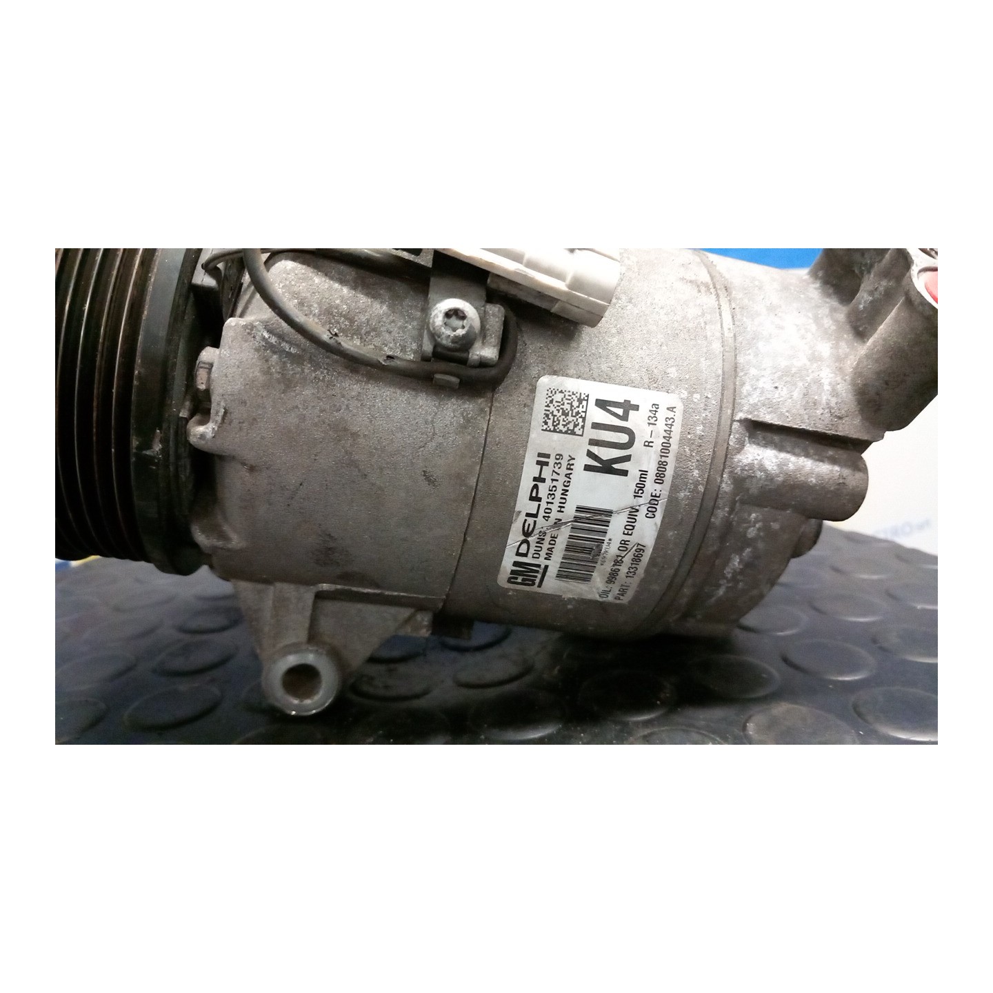 COMPRESSORE A/C 024 OPEL ZAFIRA (A05) (06/05-) Z19DTH 93196866