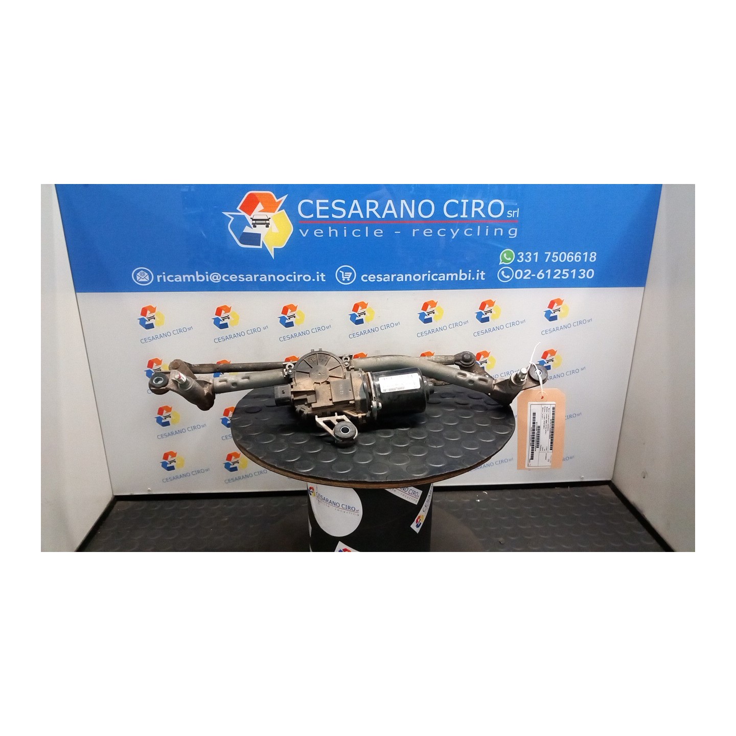 MECCANISMO TERGIPARABREZZA 035 CHEVROLET (DAEWOO) SPARK (M300) (01/10-12/15) B12D1 95228165