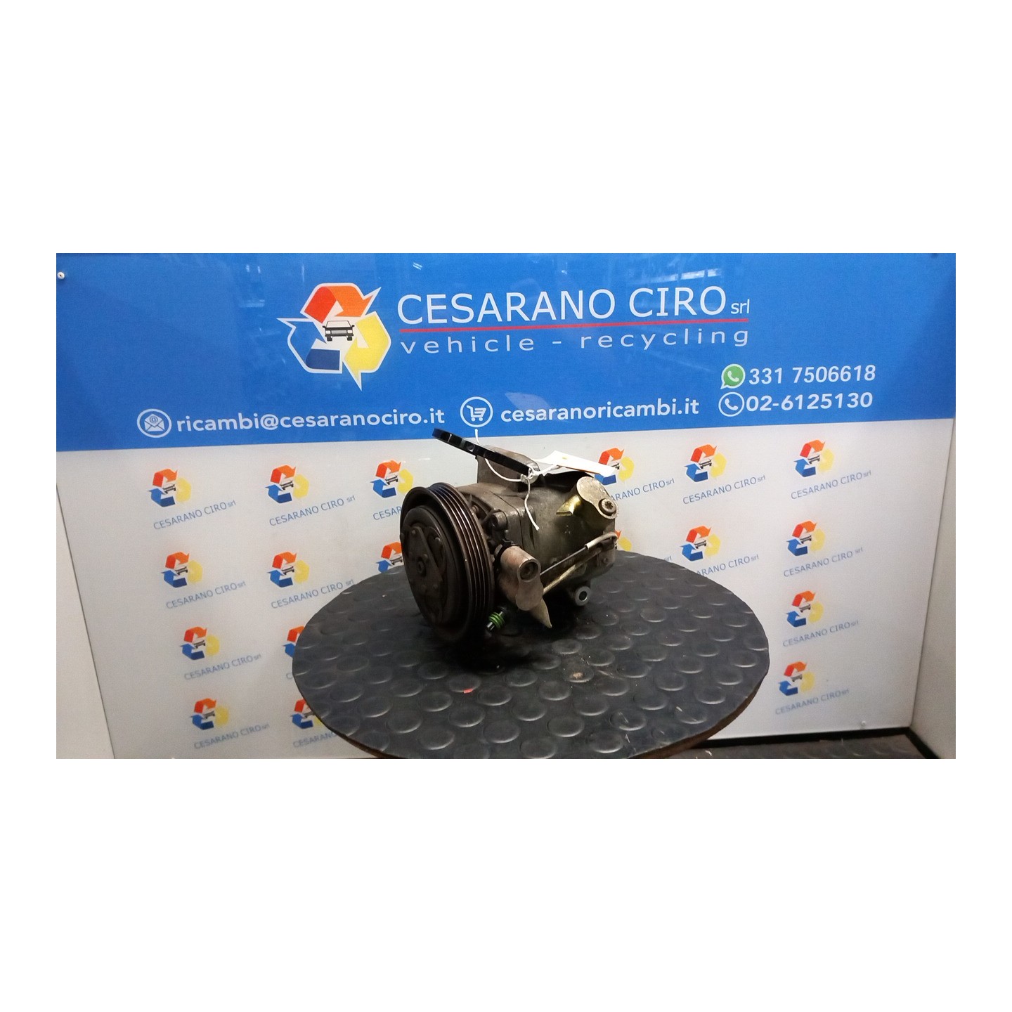 COMPRESSORE A/C 041 SMART FORTWO (A/C451) (01/07-12/11) 3B21 A1322300011
