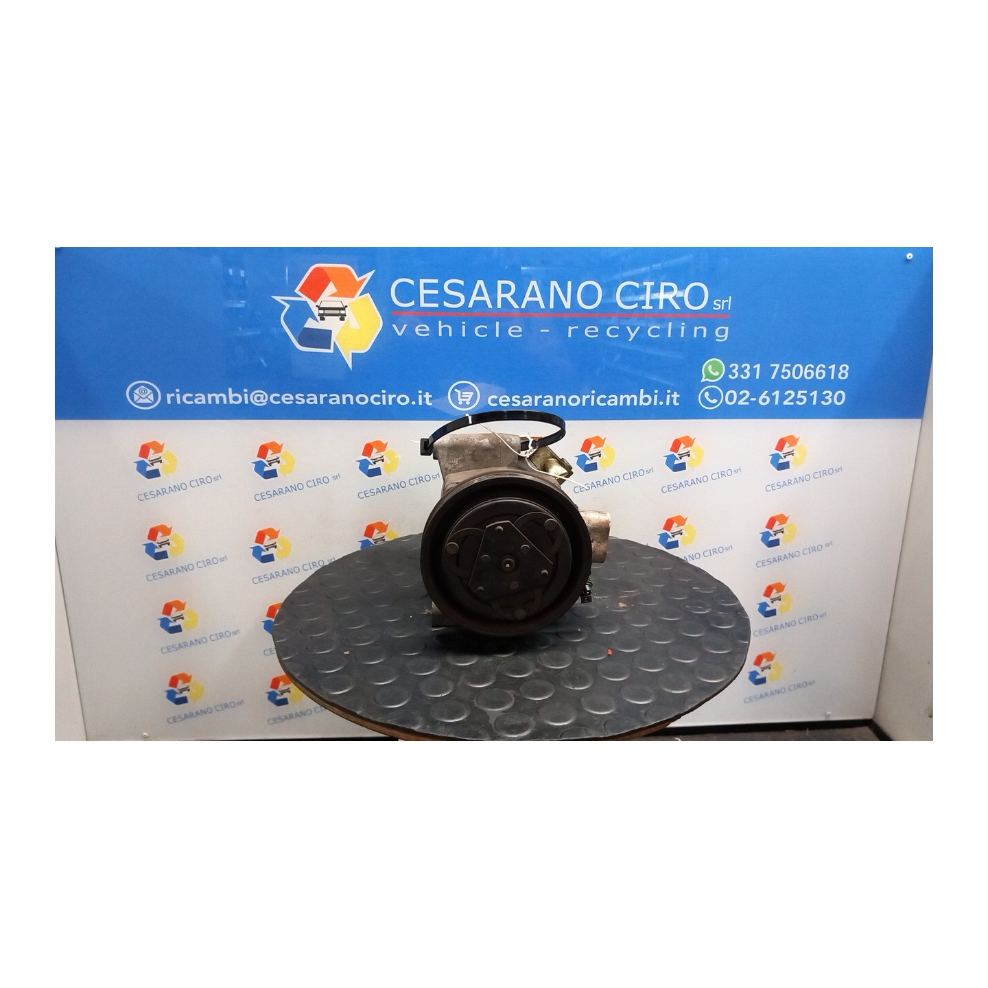 COMPRESSORE A/C 041 SMART FORTWO (A/C451) (01/07-12/11) 3B21 A1322300011