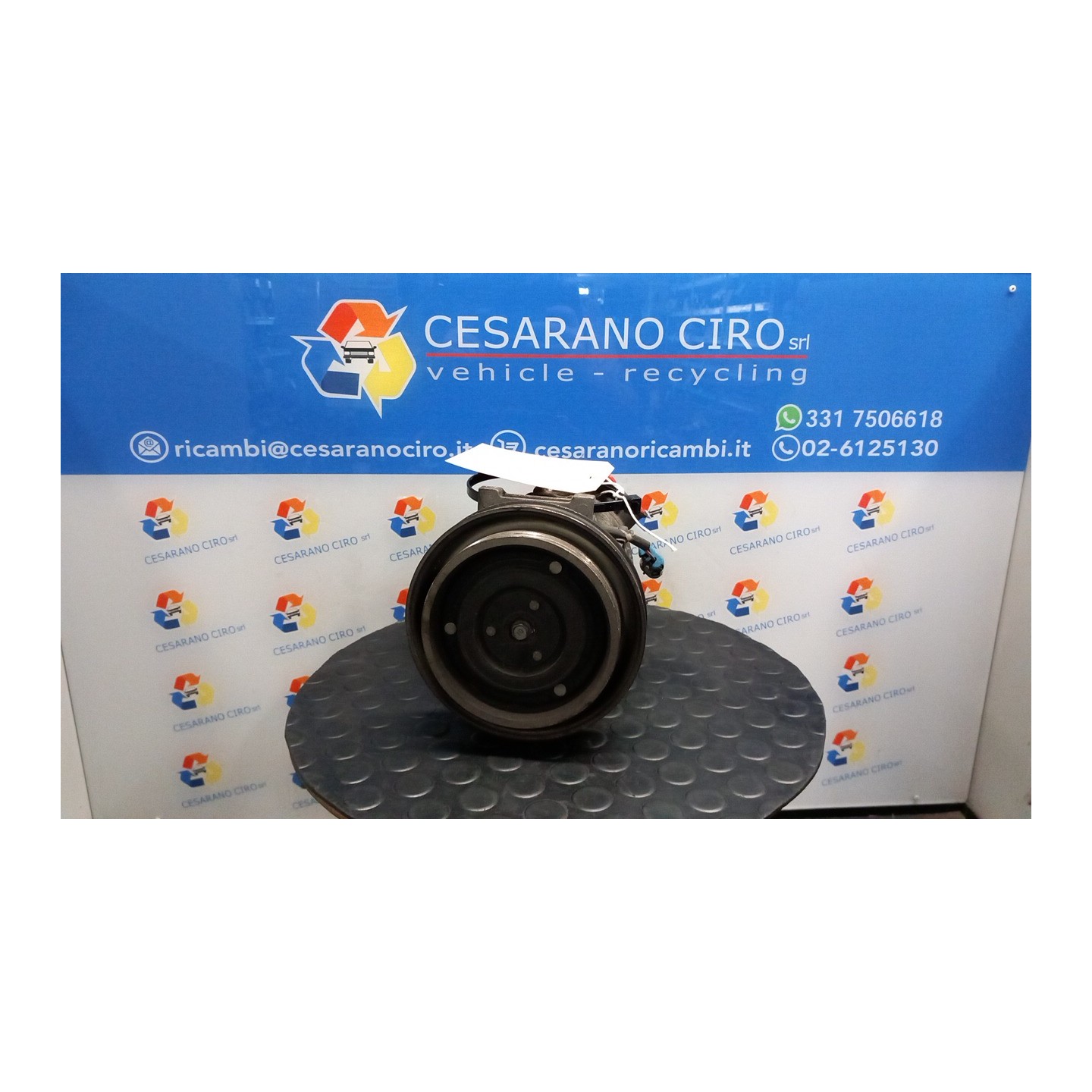 COMPRESSORE A/C MANUALE,AUTOMATICO 047 ALFA ROMEO 159 (X3/X9) (07/05-06/13) 939A6000 50510966