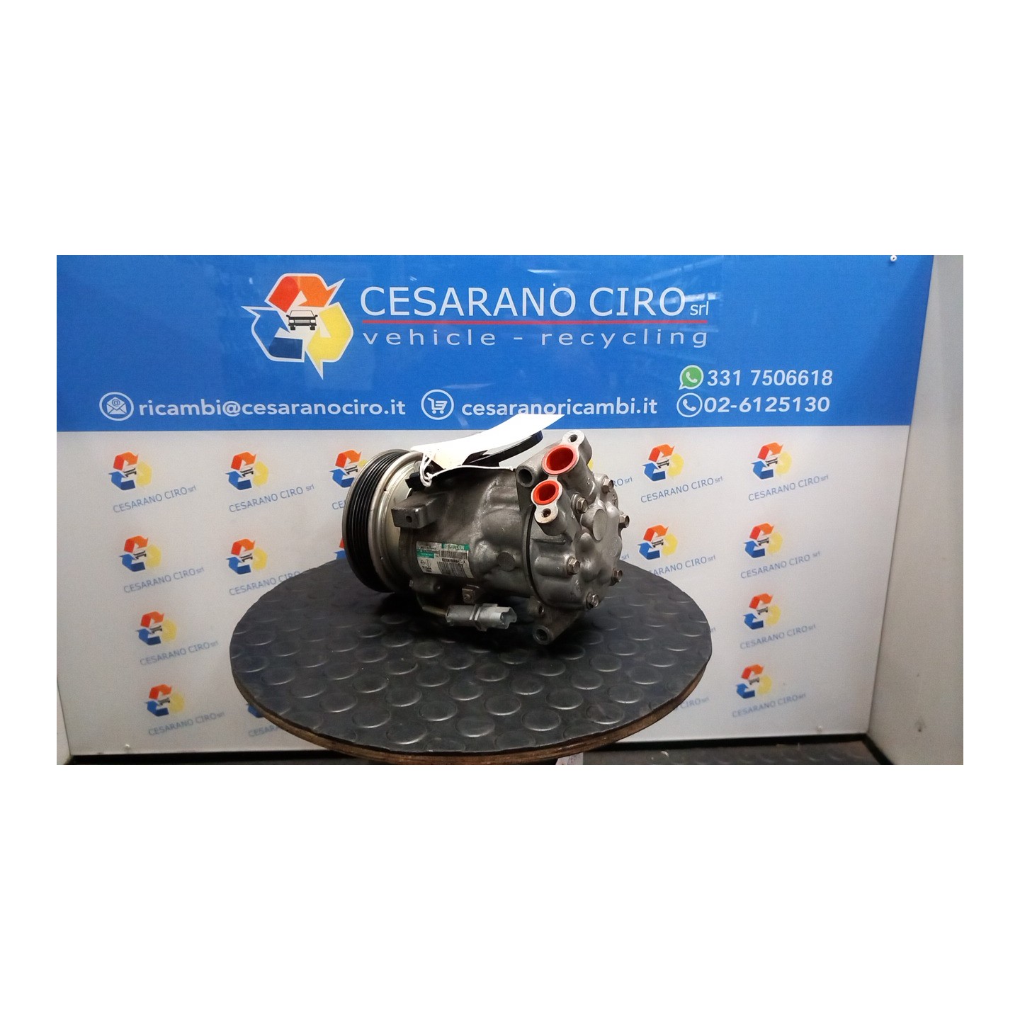 COMPRESSORE A/C 052 DACIA LOGAN (11/05-10/08) K9K87 6001549991