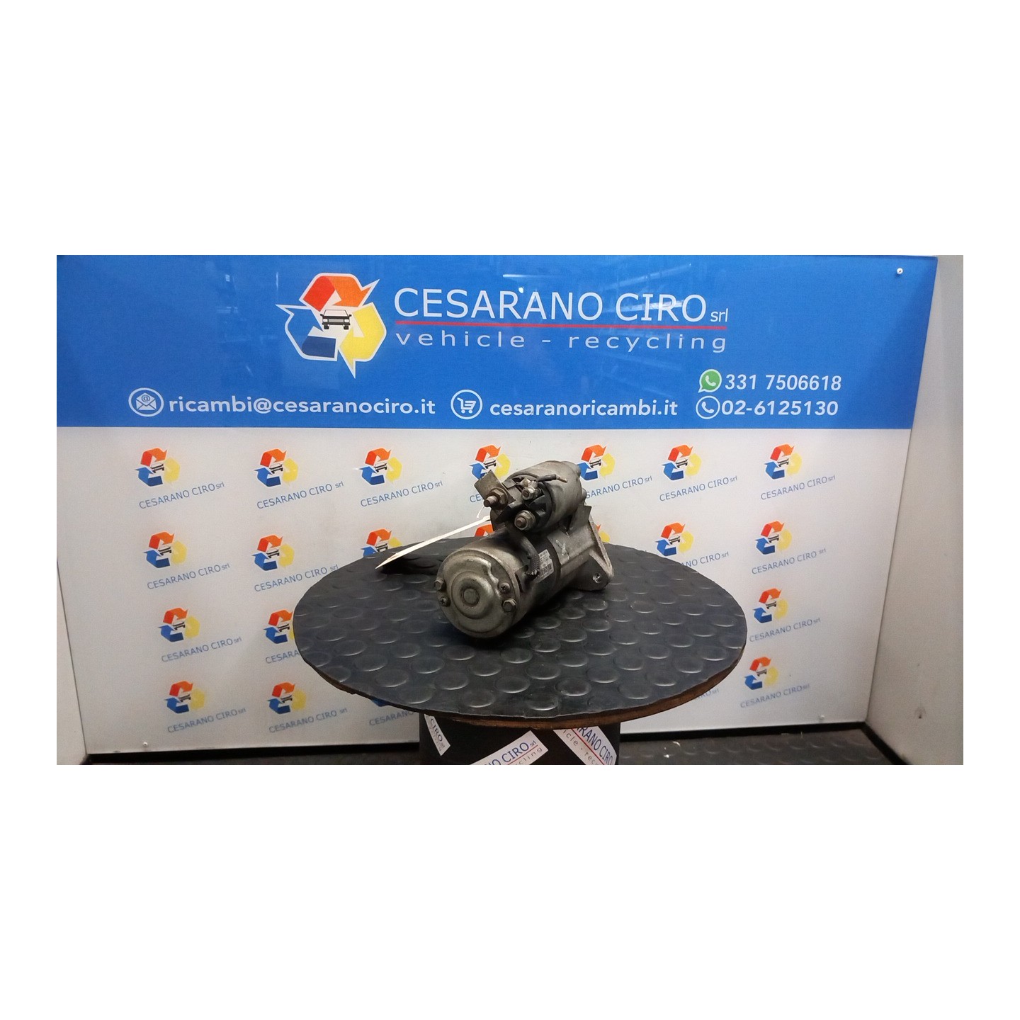 MOTORINO AVVIAMENTO 068 RENAULT CLIO 3A SERIE (07/05-05/09) K9KT7 8200584675