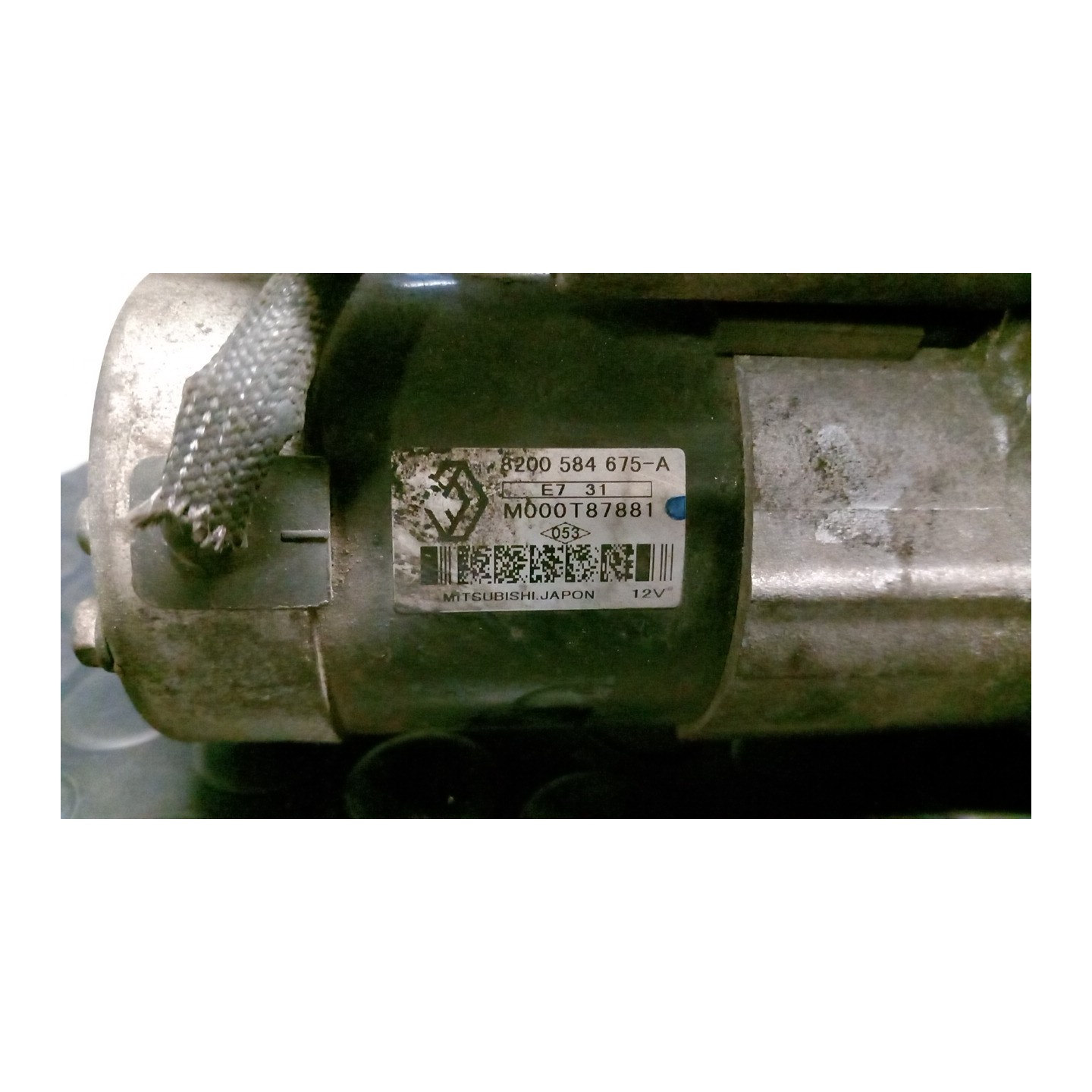 MOTORINO AVVIAMENTO 068 RENAULT CLIO 3A SERIE (07/05-05/09) K9KT7 8200584675