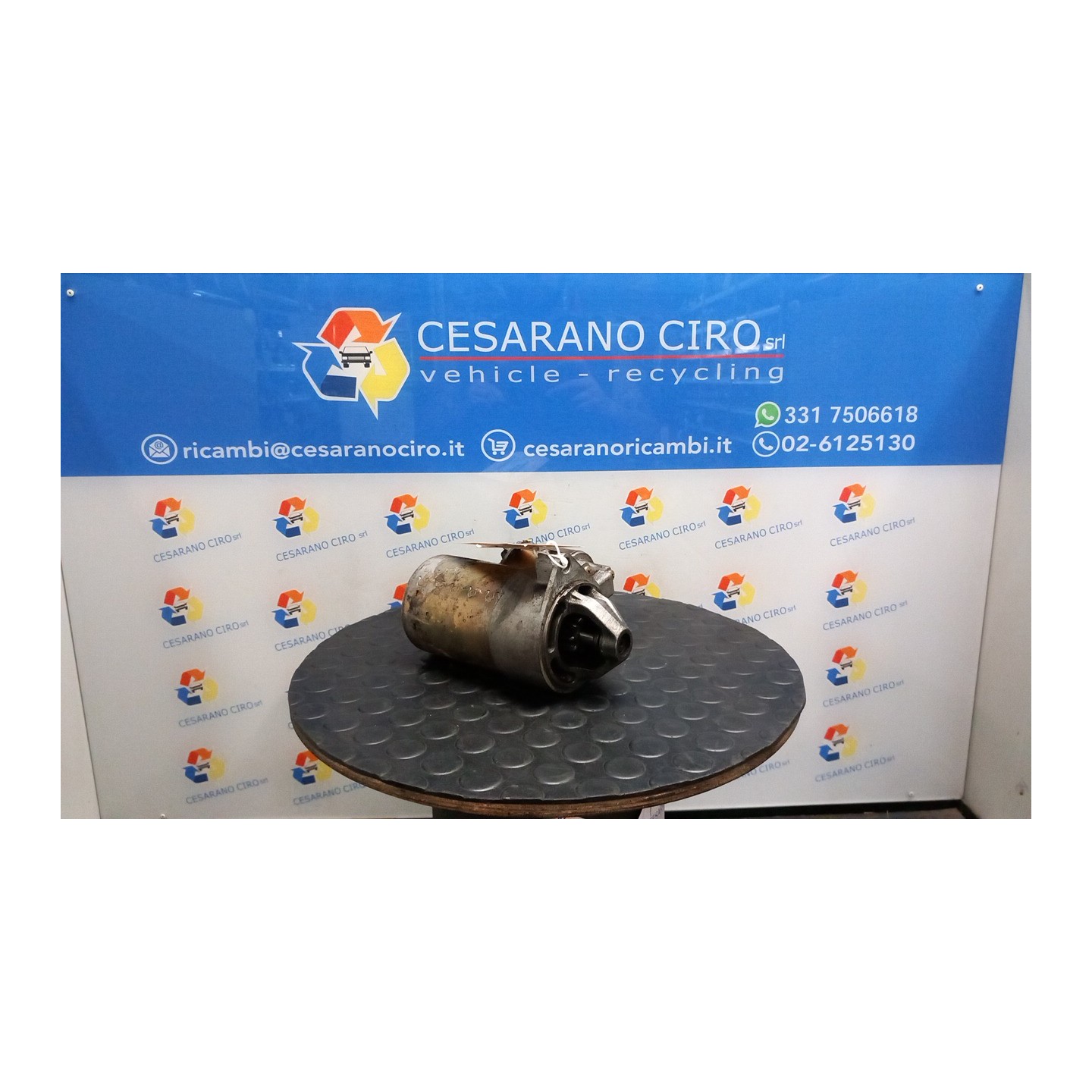 MOTORINO AVVIAMENTO 077 CHEVROLET (DAEWOO) MATIZ (M100) (06/98-11/00) F8CV 96275481