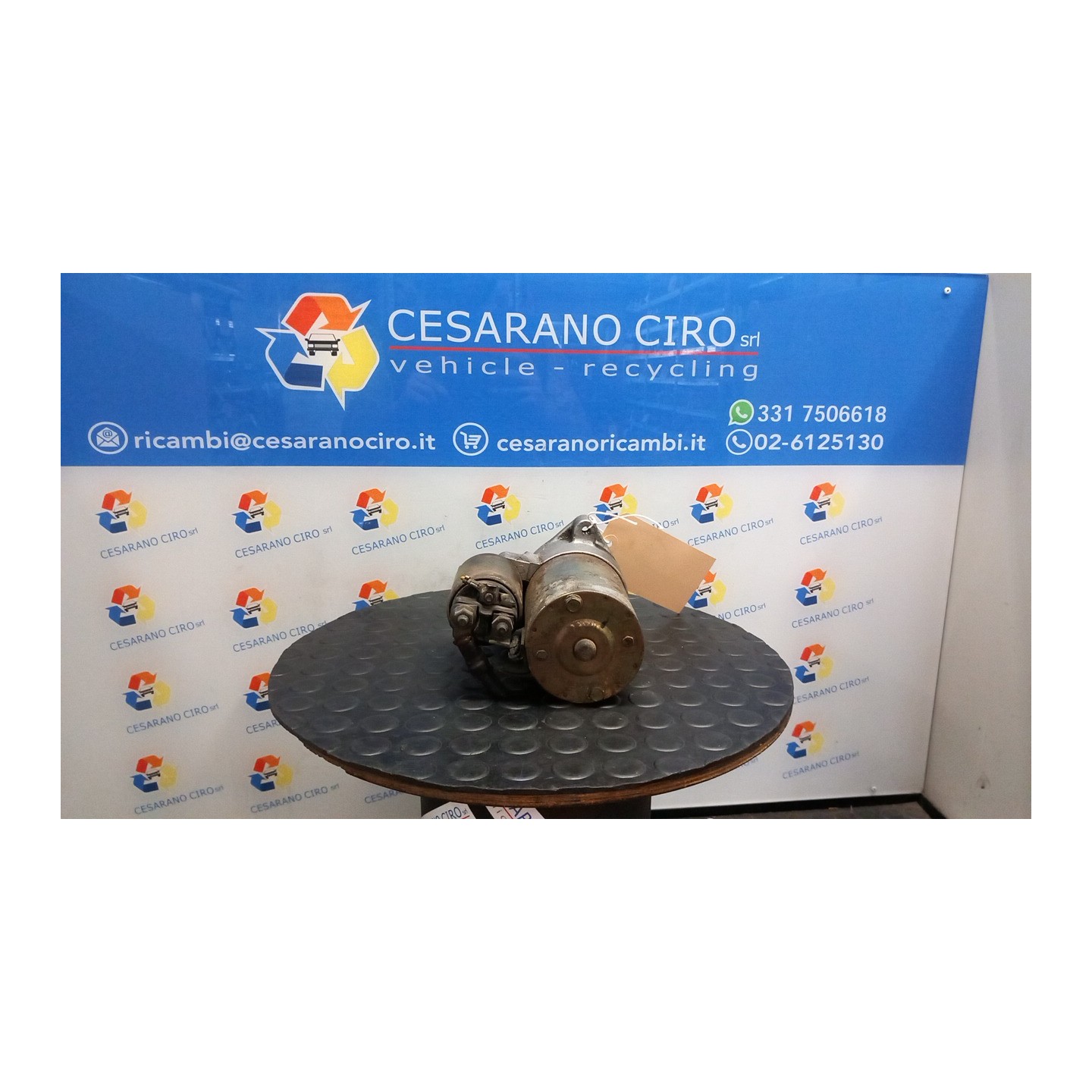 MOTORINO AVVIAMENTO 077 CHEVROLET (DAEWOO) MATIZ (M100) (06/98-11/00) F8CV 96275481