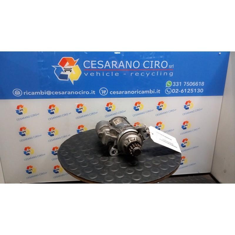 MOTORINO AVVIAMENTO 1,1KW BOSCH ROTAZ. 087 VOLKSWAGEN UP! (06/16-) CHY 02M911021HX