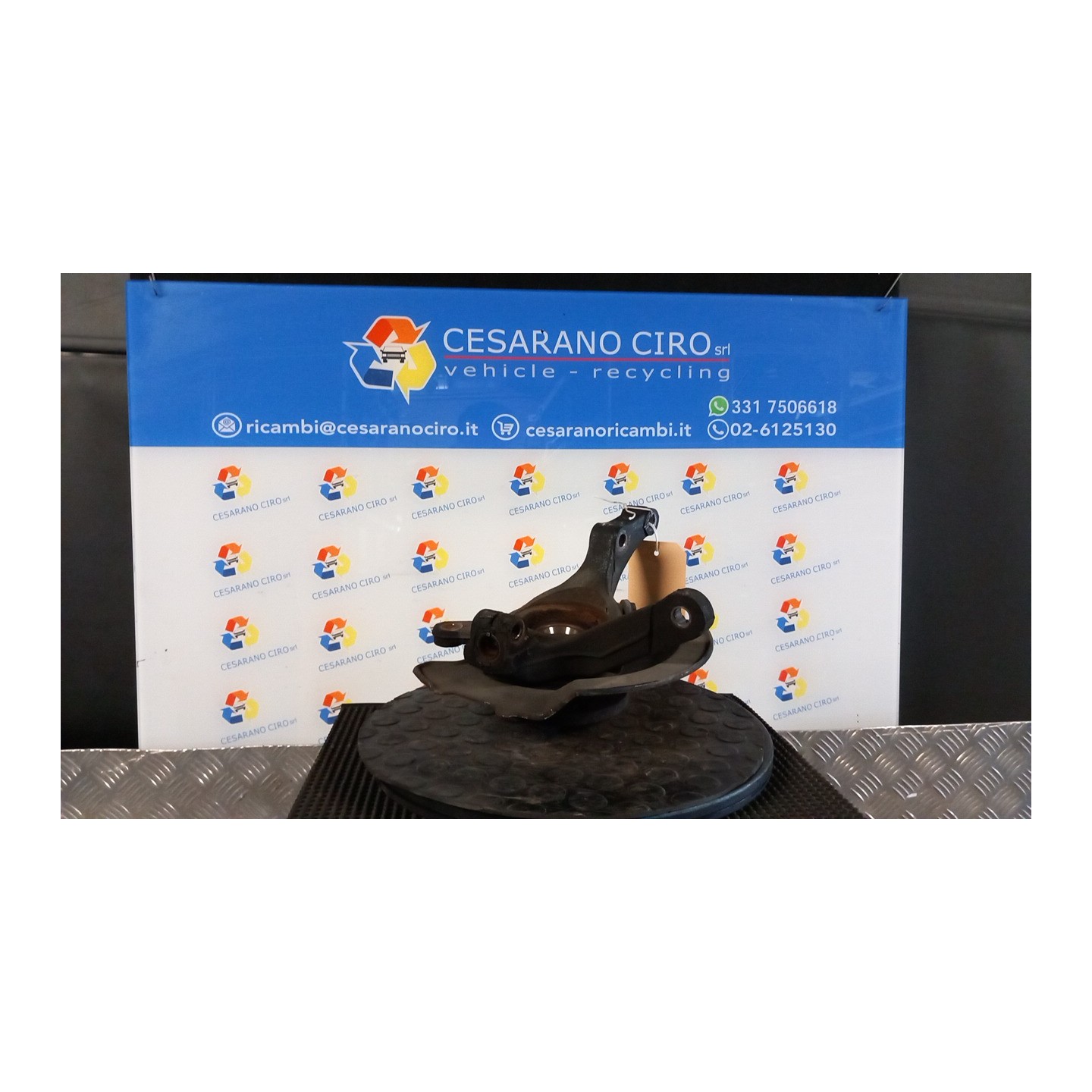 MONTANTE SOSP. ANT. DX. 091 OPEL AGILA (H08) (01/08-) K12B 93195056