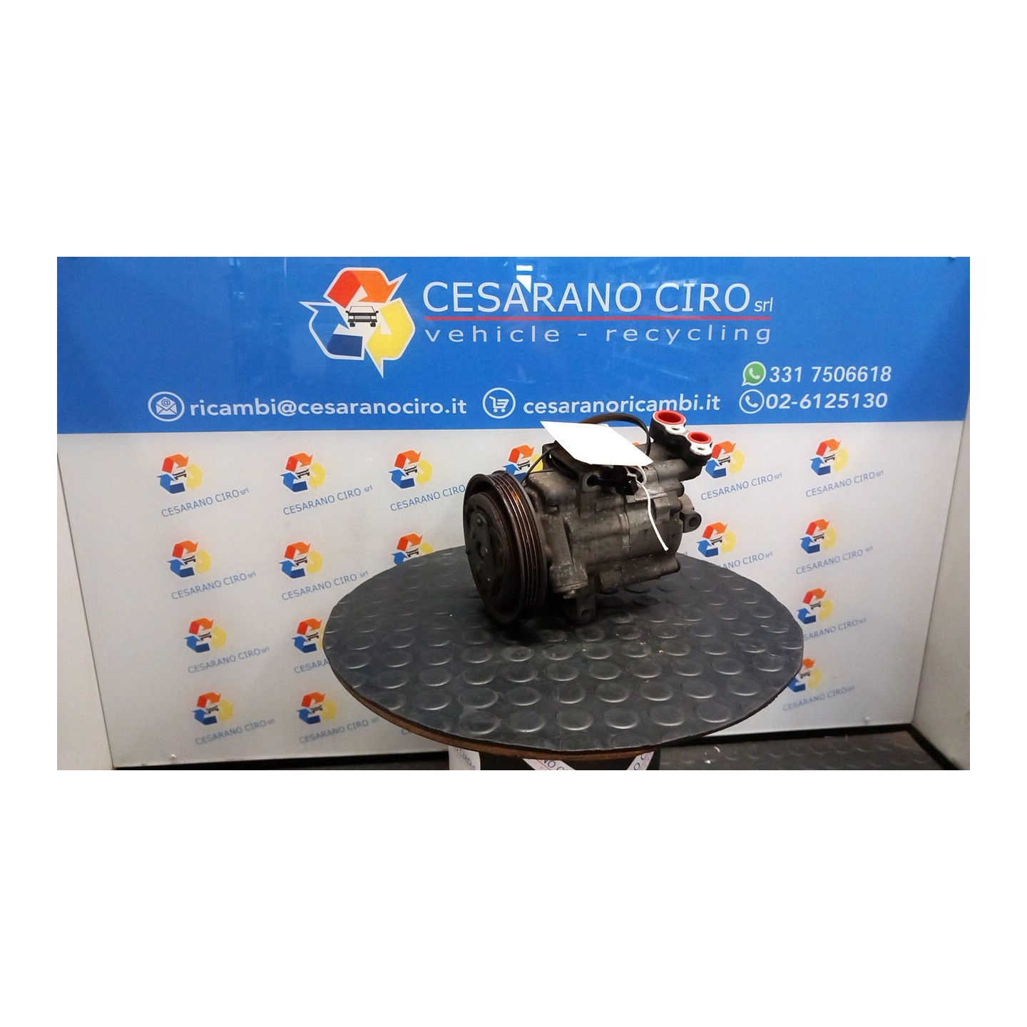 COMPRESSORE A/C COMPL. 100 NISSAN NOTE (E11E) (02/06-09/13) CR14 92600AX80A