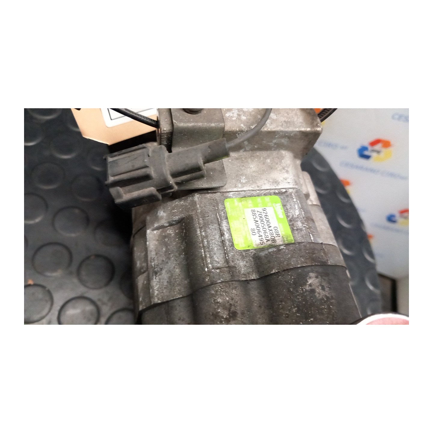 COMPRESSORE A/C COMPL. 100 NISSAN NOTE (E11E) (02/06-09/13) CR14 92600AX80A