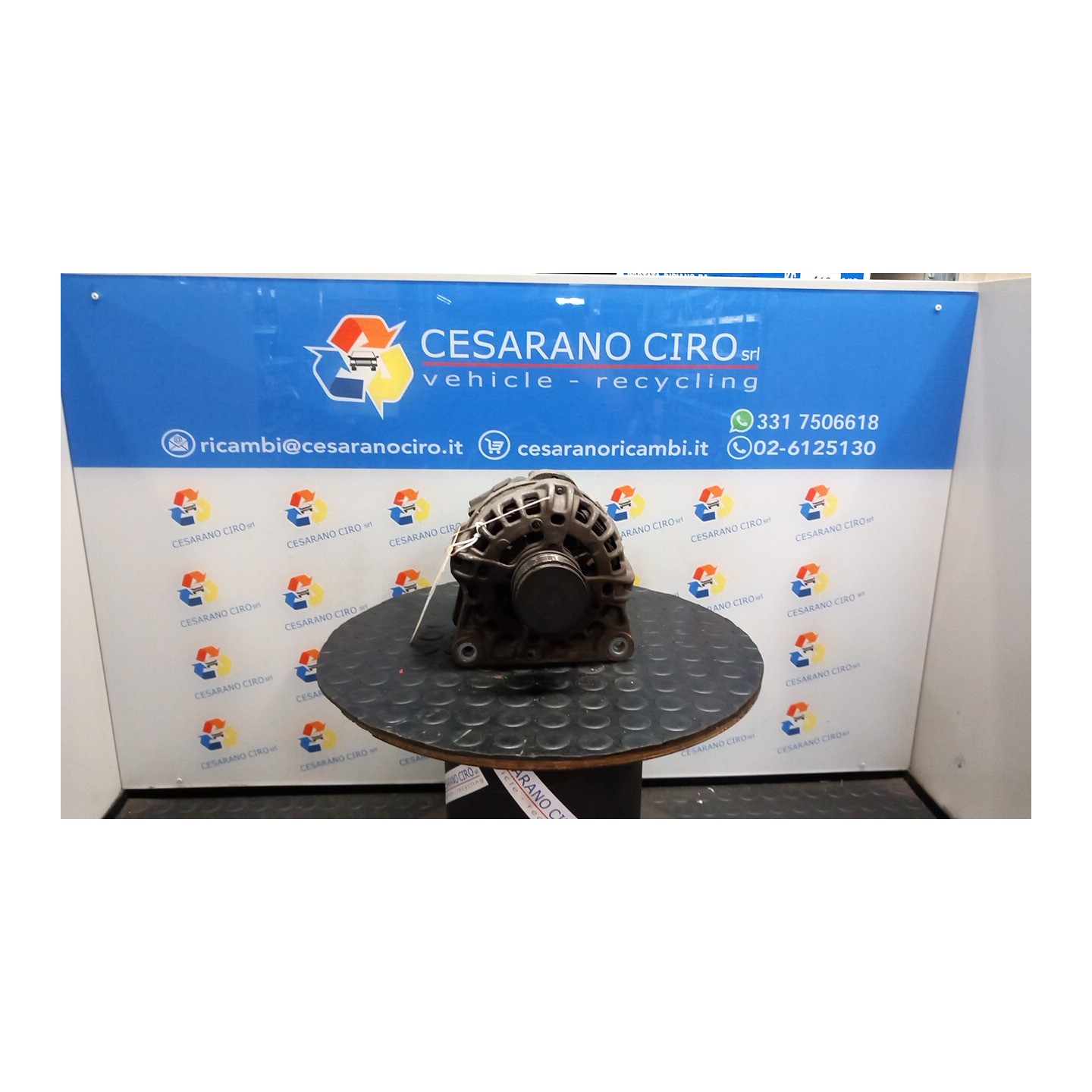 ALTERNATORE 120AMP 006 DACIA DOKKER FURGONE (11/12-) K9KC6 231002949R