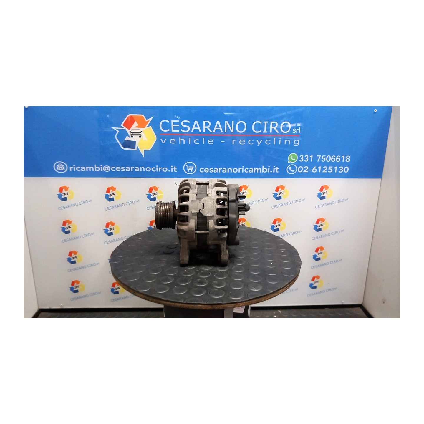 ALTERNATORE 120AMP 006 DACIA DOKKER FURGONE (11/12-) K9KC6 231002949R