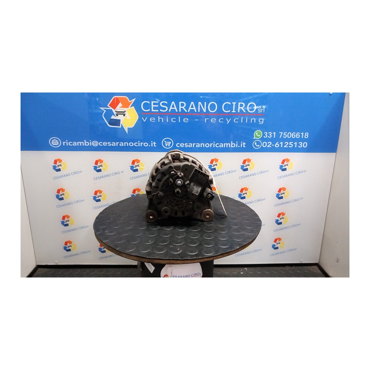 ALTERNATORE 120AMP 006 DACIA DOKKER FURGONE (11/12-) K9KC6 231002949R