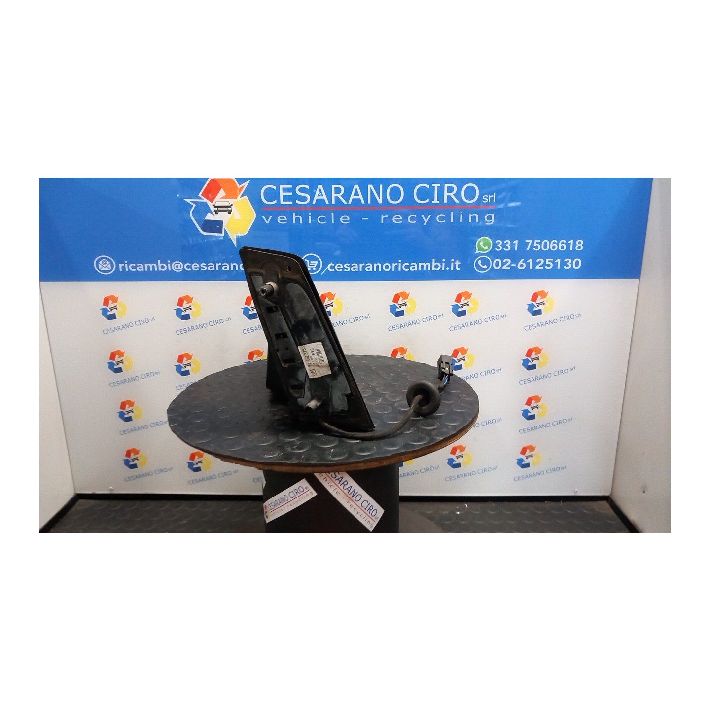 RETROVISORE EST. REGOLAZ. ELETTR. SX 019 OPEL ZAFIRA (T98) (03/99-12/05) Z16XE NB2413016021001SX
