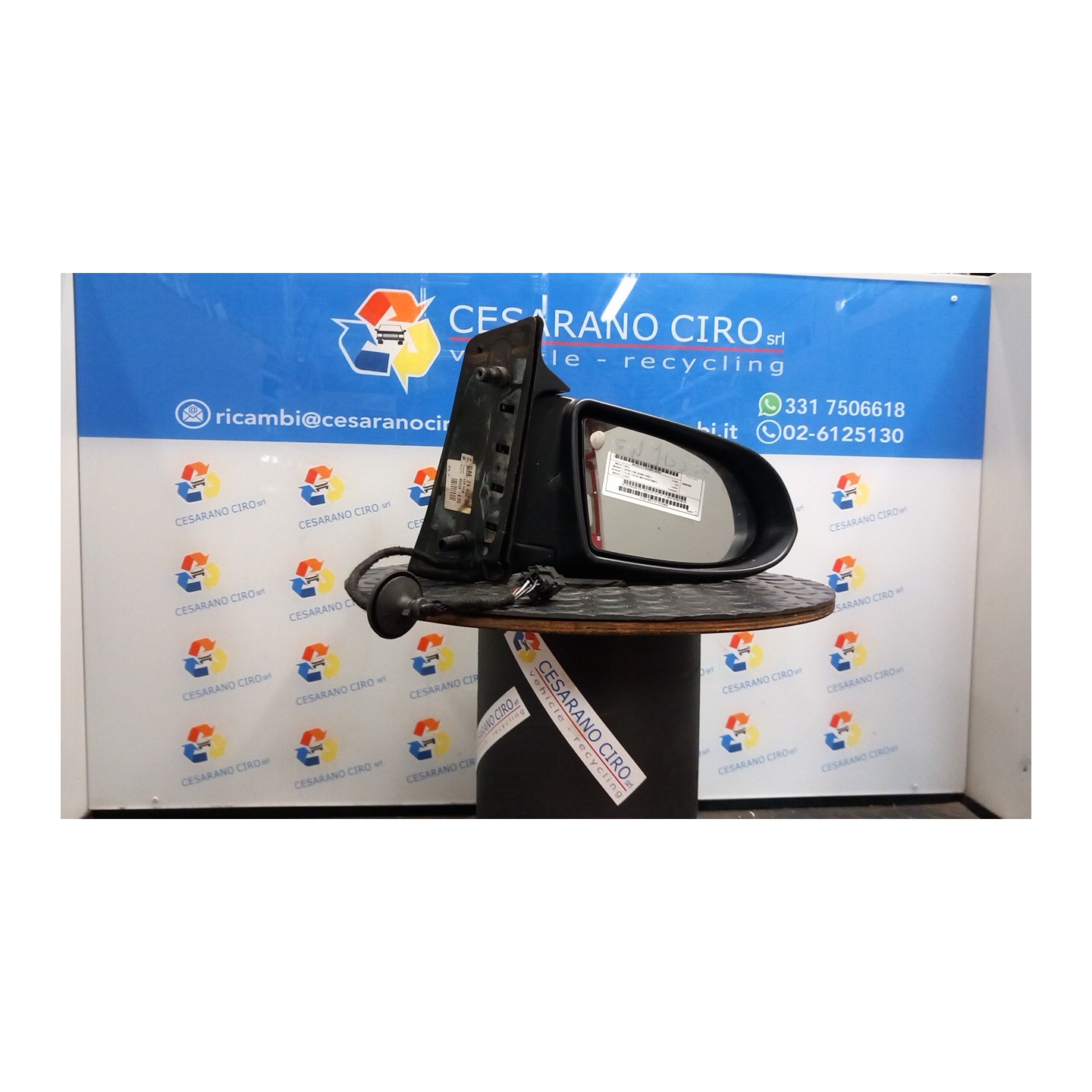 RETROVISORE EST. REGOLAZ. ELETTR. DX 020 OPEL ZAFIRA (T98) (03/99-12/05) Z16XE NB2413016021001DX