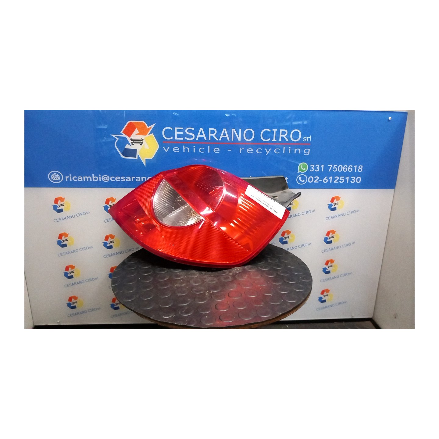 FANALE POST. DX. 049 RENAULT CLIO 3A SERIE (07/05-05/09) D4FD7 8200459960