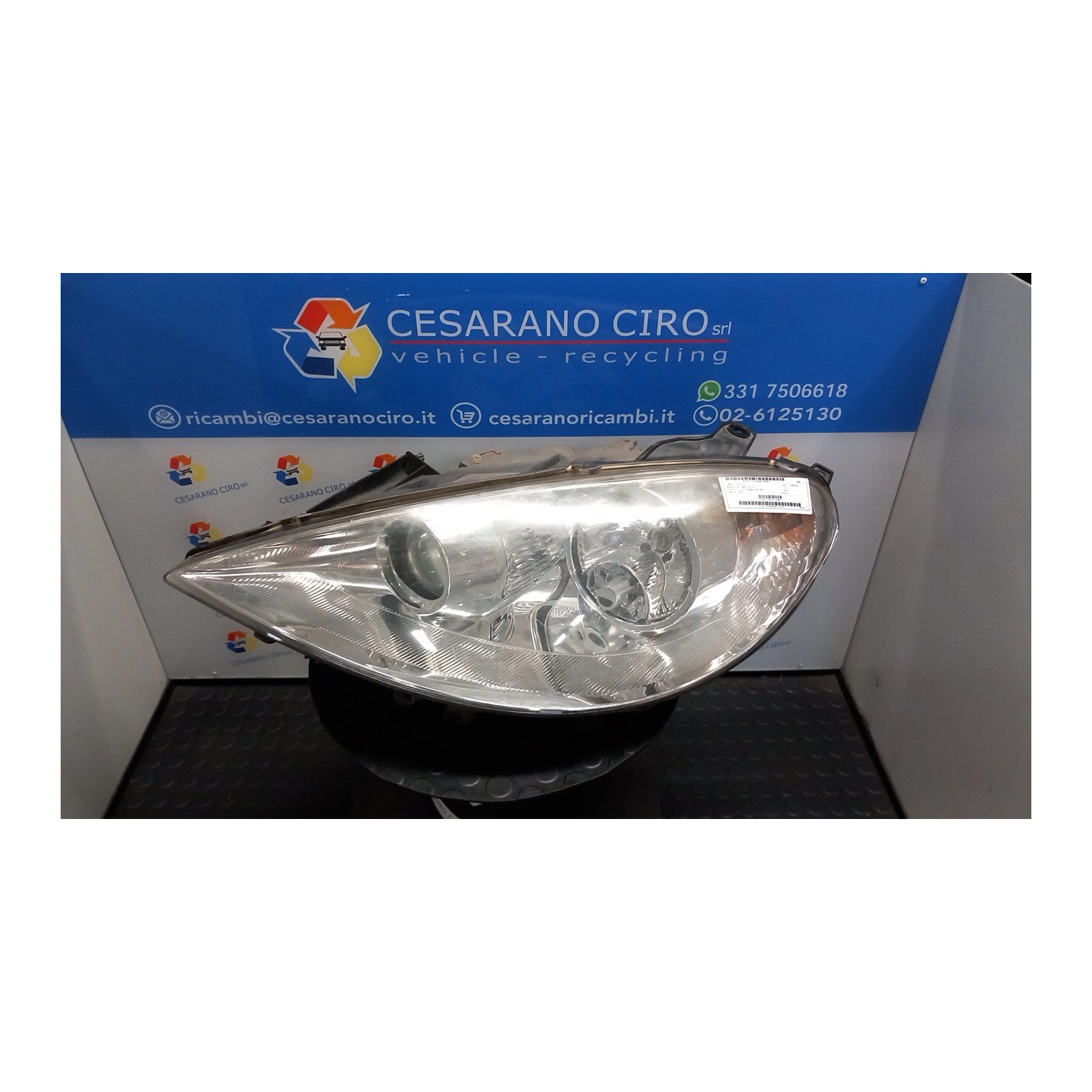 PROIETTORE SX. 062 PEUGEOT 807 (09/02-10/13) RHR 6208F1