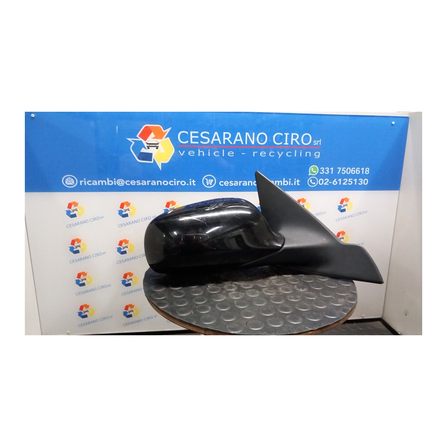 RETROVISORE EST. REGOLAZ. ELETTR. INTEL.RECL.ELETTR. DX. 010 SAAB 9.3 2A SERIE (08/02-) Z18XE 12798098