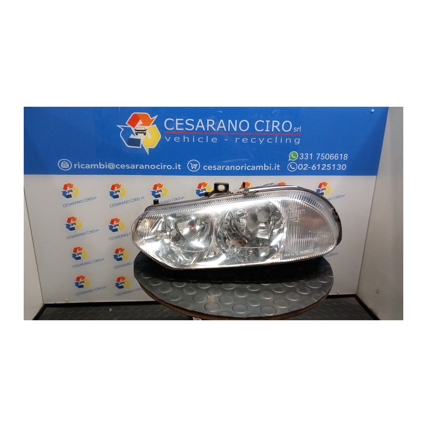 PROIETTORE REGOLATORE ALTEZZA SX. 024 ALFA ROMEO 156 1A SERIE (04/00-02/02) AR32310 60620135