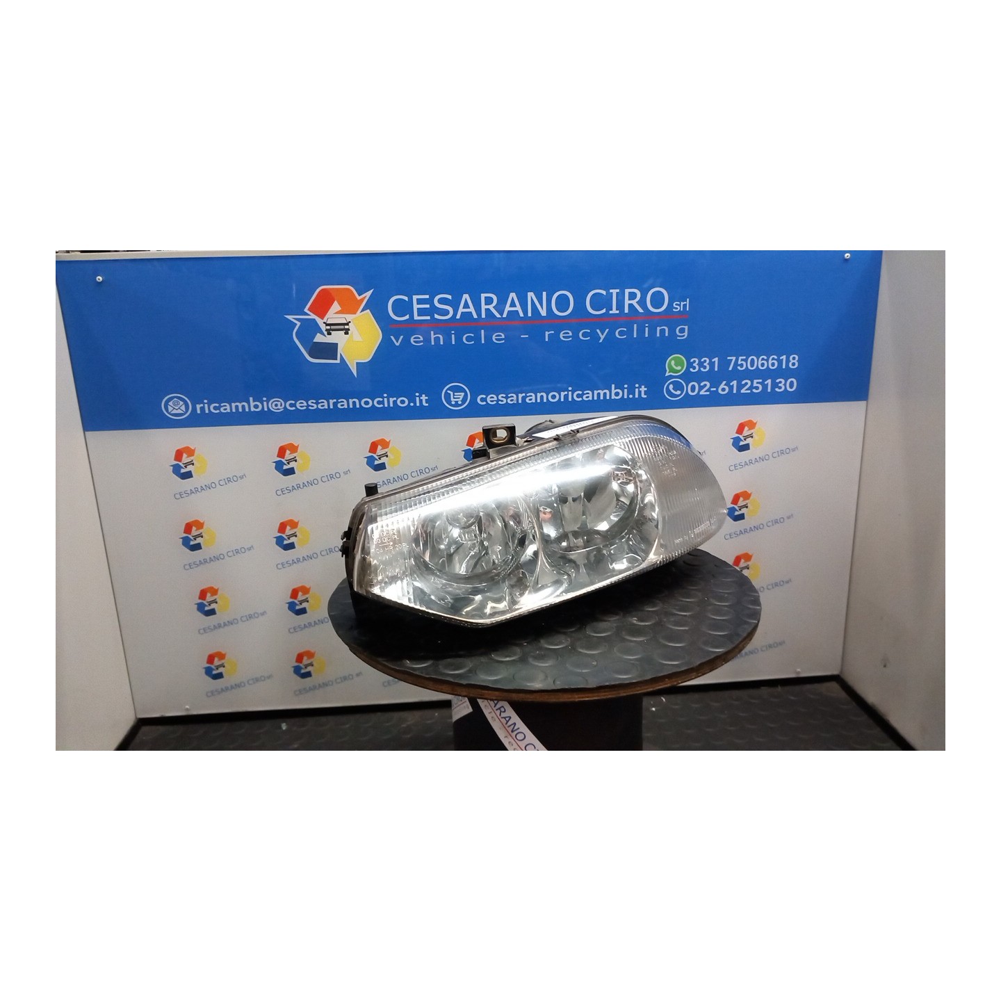 PROIETTORE REGOLATORE ALTEZZA SX. 024 ALFA ROMEO 156 1A SERIE (04/00-02/02) AR32310 60620135