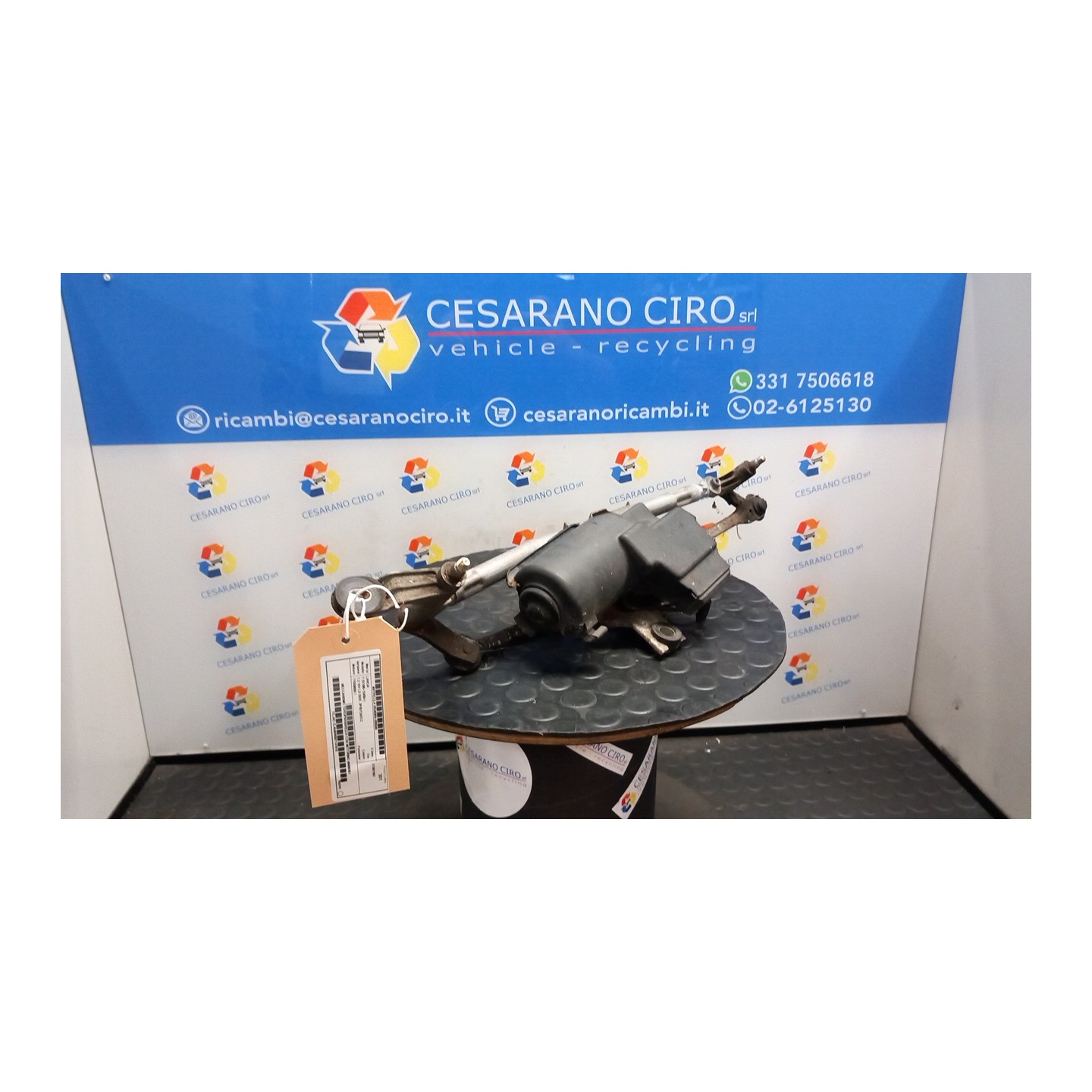 MECCANISMO TERGIPARABREZZA CON MOTORINO 049 LANCIA Y (01/96-10/00) 176B9000 46408351