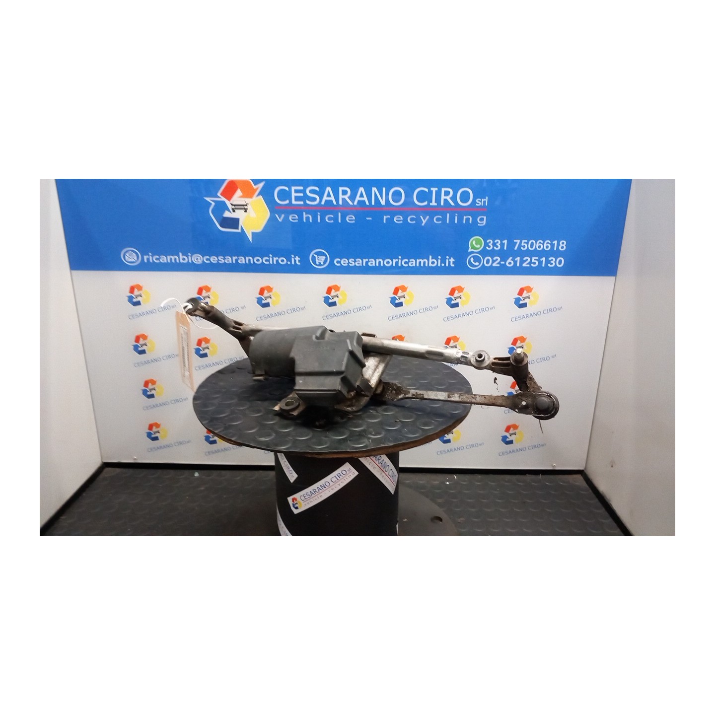 MECCANISMO TERGIPARABREZZA CON MOTORINO 049 LANCIA Y (01/96-10/00) 176B9000 46408351