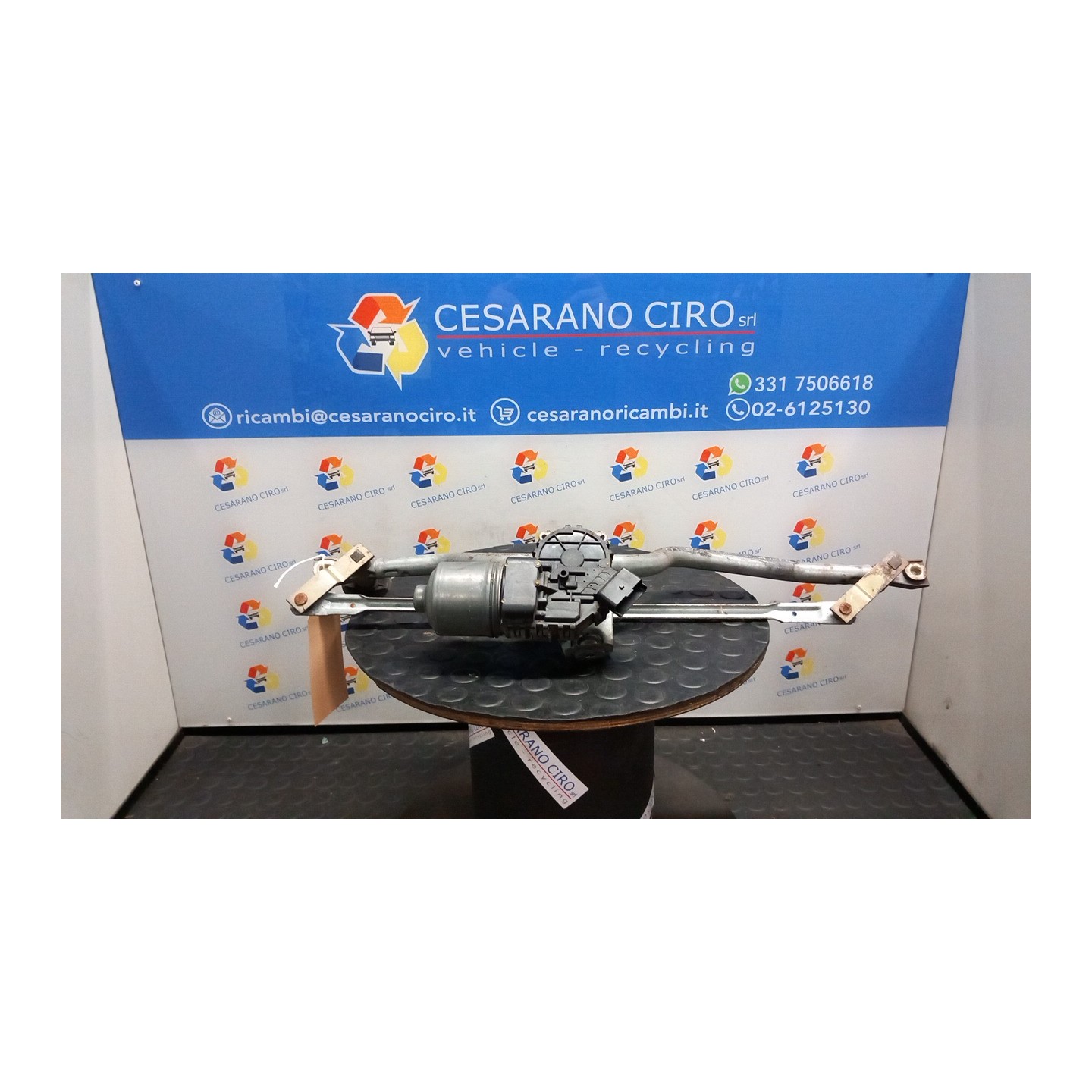 MECCANISMO TERGIPARABREZZA VALEO 059 RENAULT CLIO 2A SERIE (05/01-11/10) D4FB7 7701052155