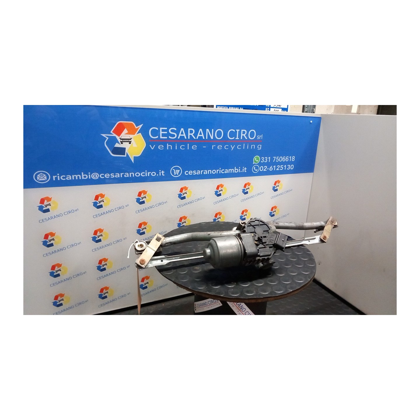 MECCANISMO TERGIPARABREZZA VALEO 059 RENAULT CLIO 2A SERIE (05/01-11/10) D4FB7 7701052155