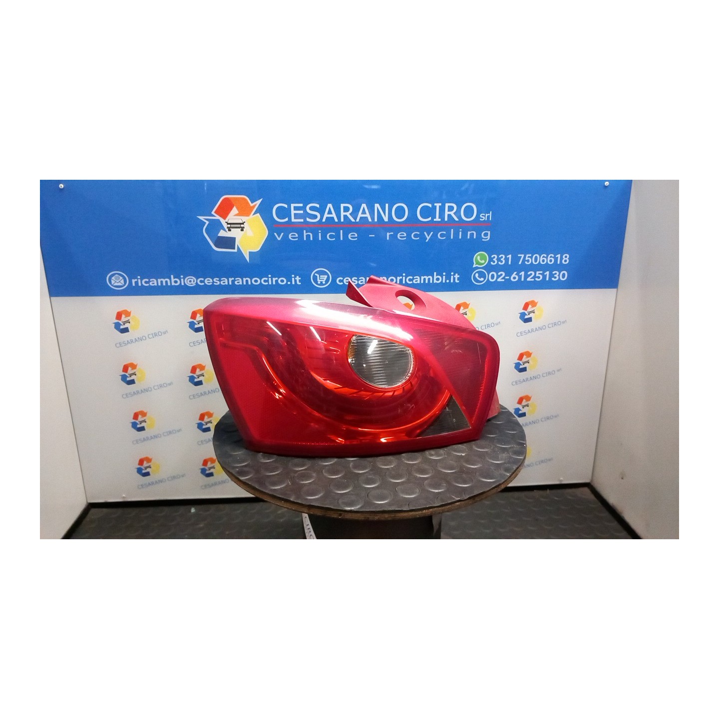 FANALE POST. SX. 063 SEAT IBIZA (6J) (05/08-03/13) BZG 6J4945095H