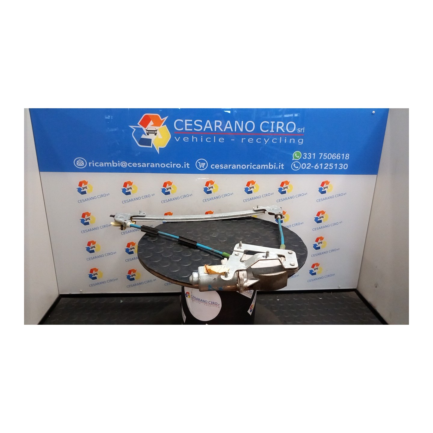 ALZACRISTALLO ELETTR. PORTA POST. DX. 076 CITROEN XSARA PICASSO (12/99-01/10) 9HZ 922367