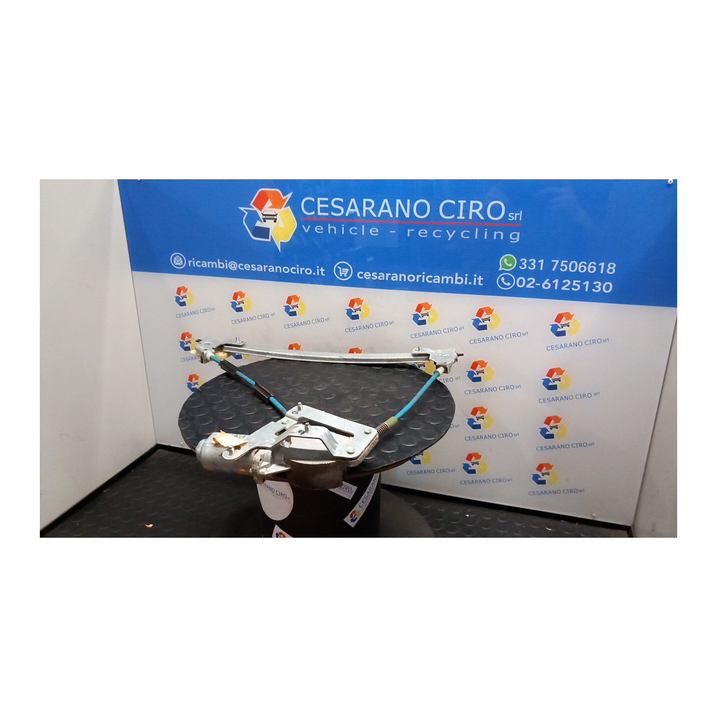 ALZACRISTALLO ELETTR. PORTA POST. DX. 076 CITROEN XSARA PICASSO (12/99-01/10) 9HZ 922367
