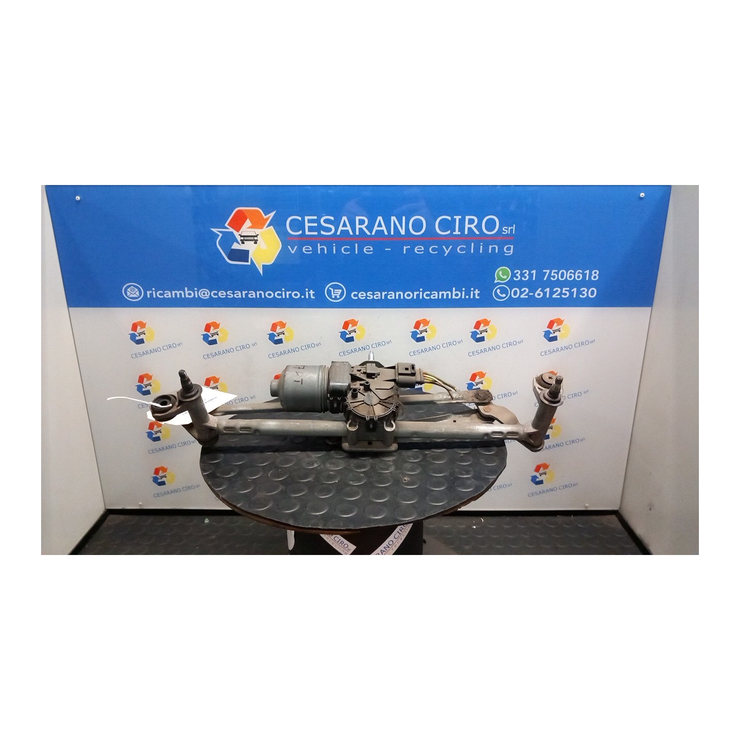 MECCANISMO TERGIPARABREZZA 107 SEAT IBIZA (6J) (05/08-03/13) CGP 6R1955023C