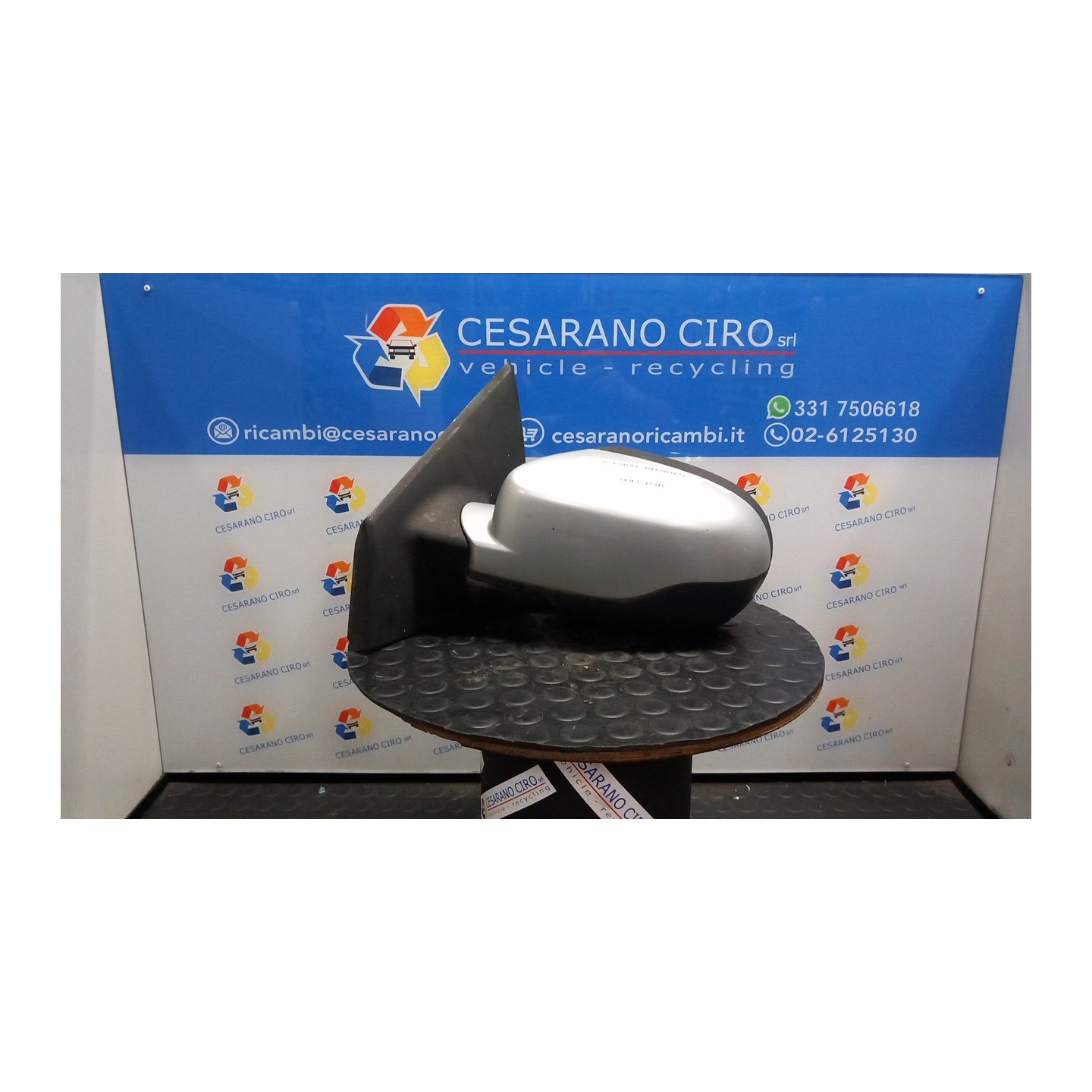 RETROVISORE EST. REGOLAZ. ELETTR. SX. 112 RENAULT CLIO 2A SERIE (05/01-11/10) D7FG7 7700435863