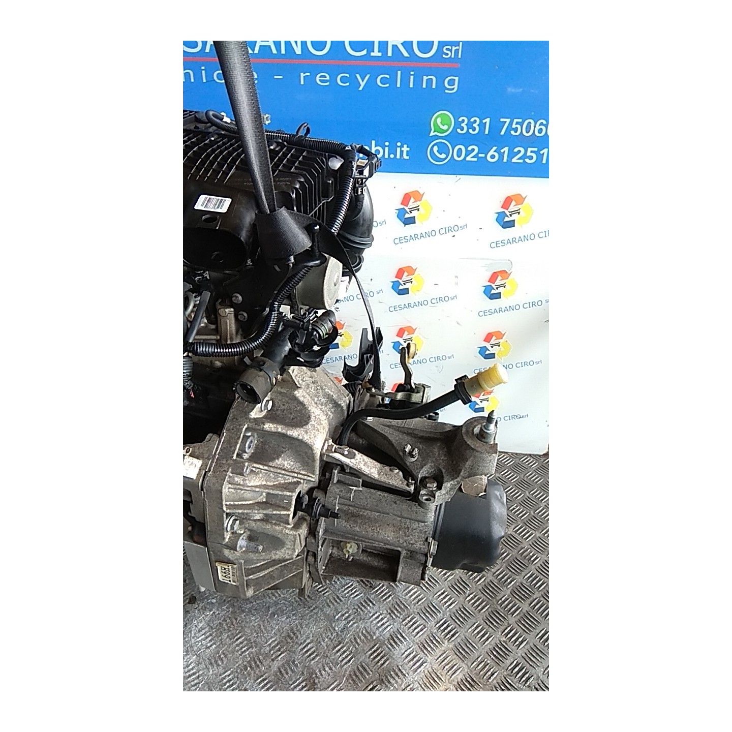 CAMBIO COMPL. 123 RENAULT TWINGO 2A SERIE (06/07-02/12) K9K17 7701978790