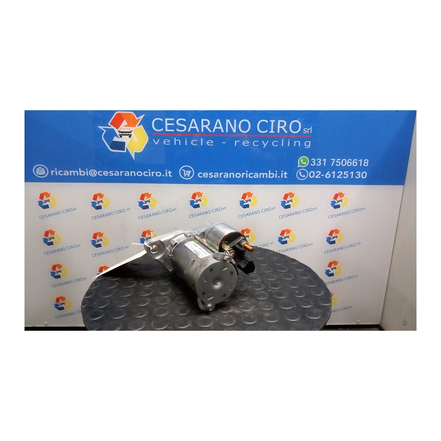 MOTORINO AVVIAMENTO 1,0 KW BOSCH 025 VOLKSWAGEN GOLF (5K/AJ) (09/08-) CGG 02T911023M
