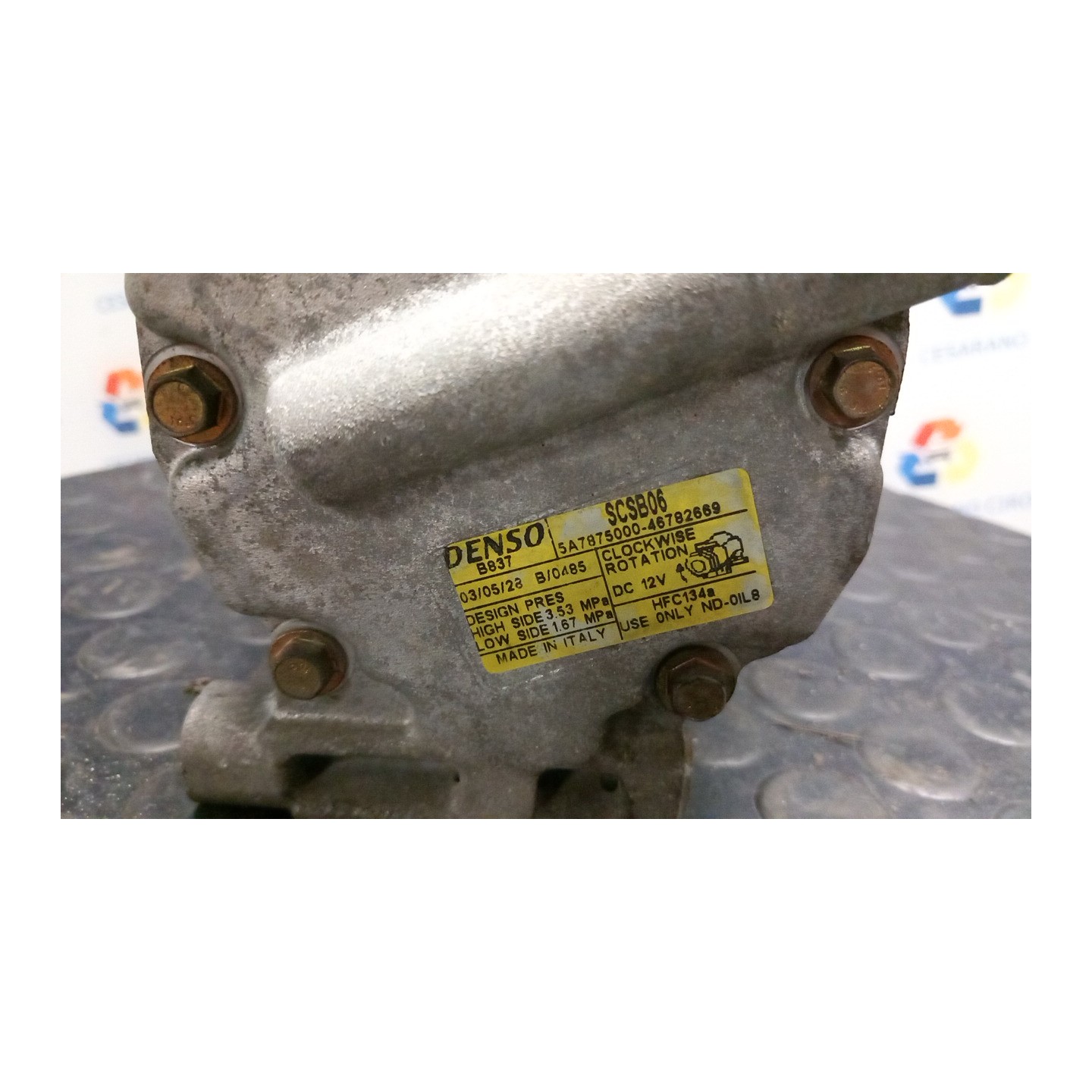 COMPRESSORE A/C 026 FIAT 500 (3P) (07/07-01/15) 169A4000 51747318