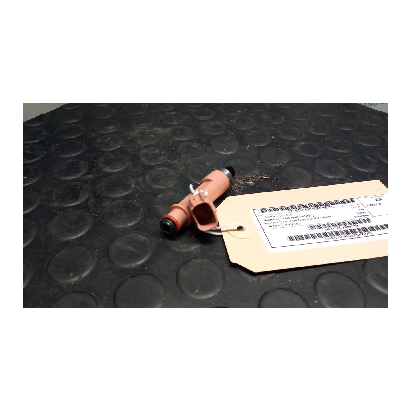 INIETTORE 048 TOYOTA YARIS (09/11-02/15) 1NZ-FXE 2320921091